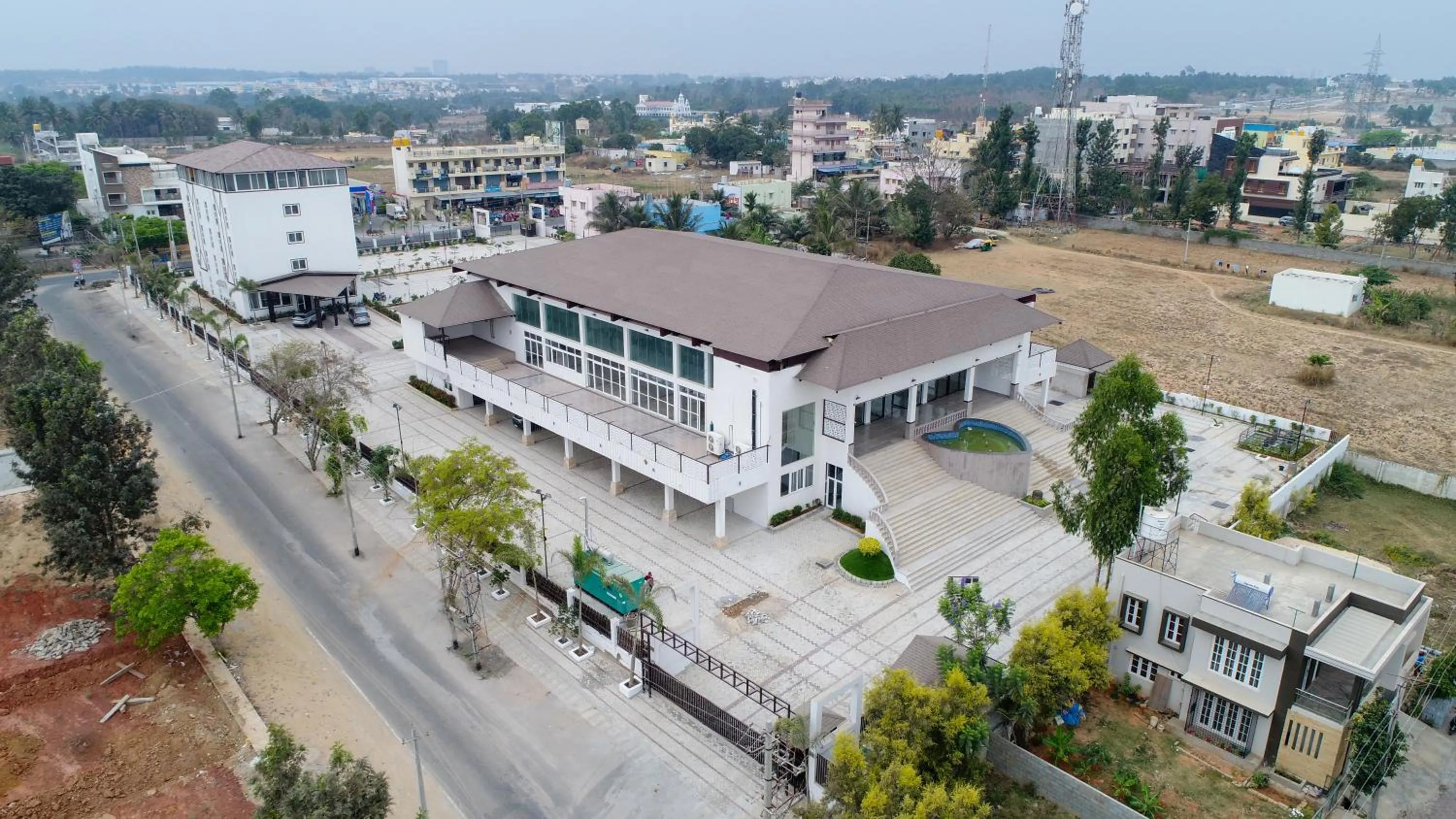 Bird's eye view in Vistar Pavithra Vivaha Convention Hall