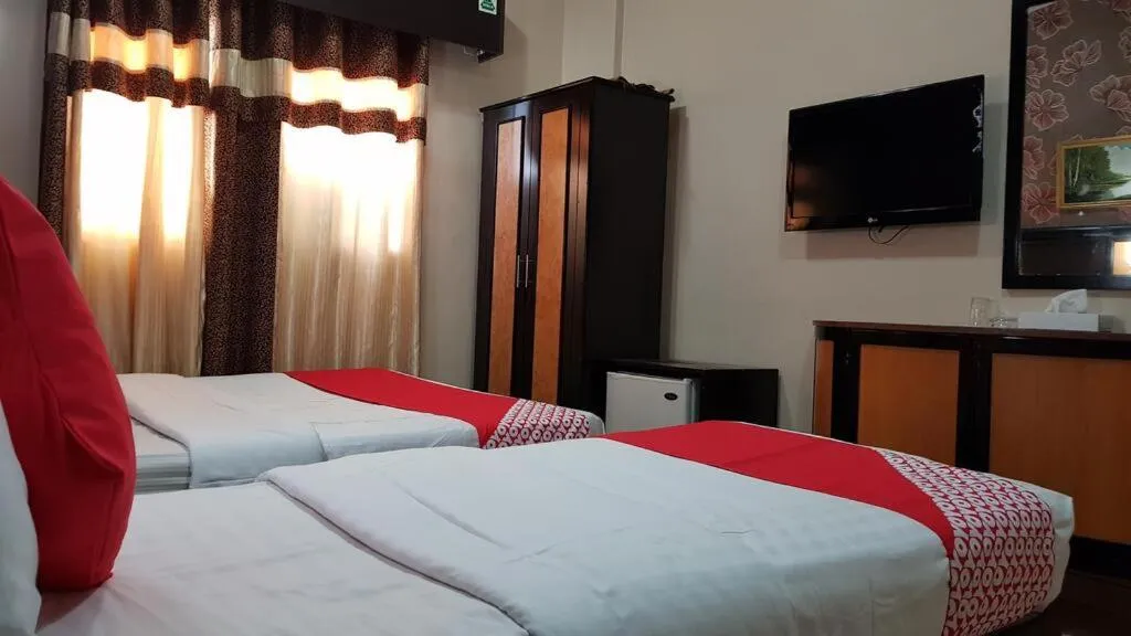 View (from property/room), Bed in Rahab Hotel