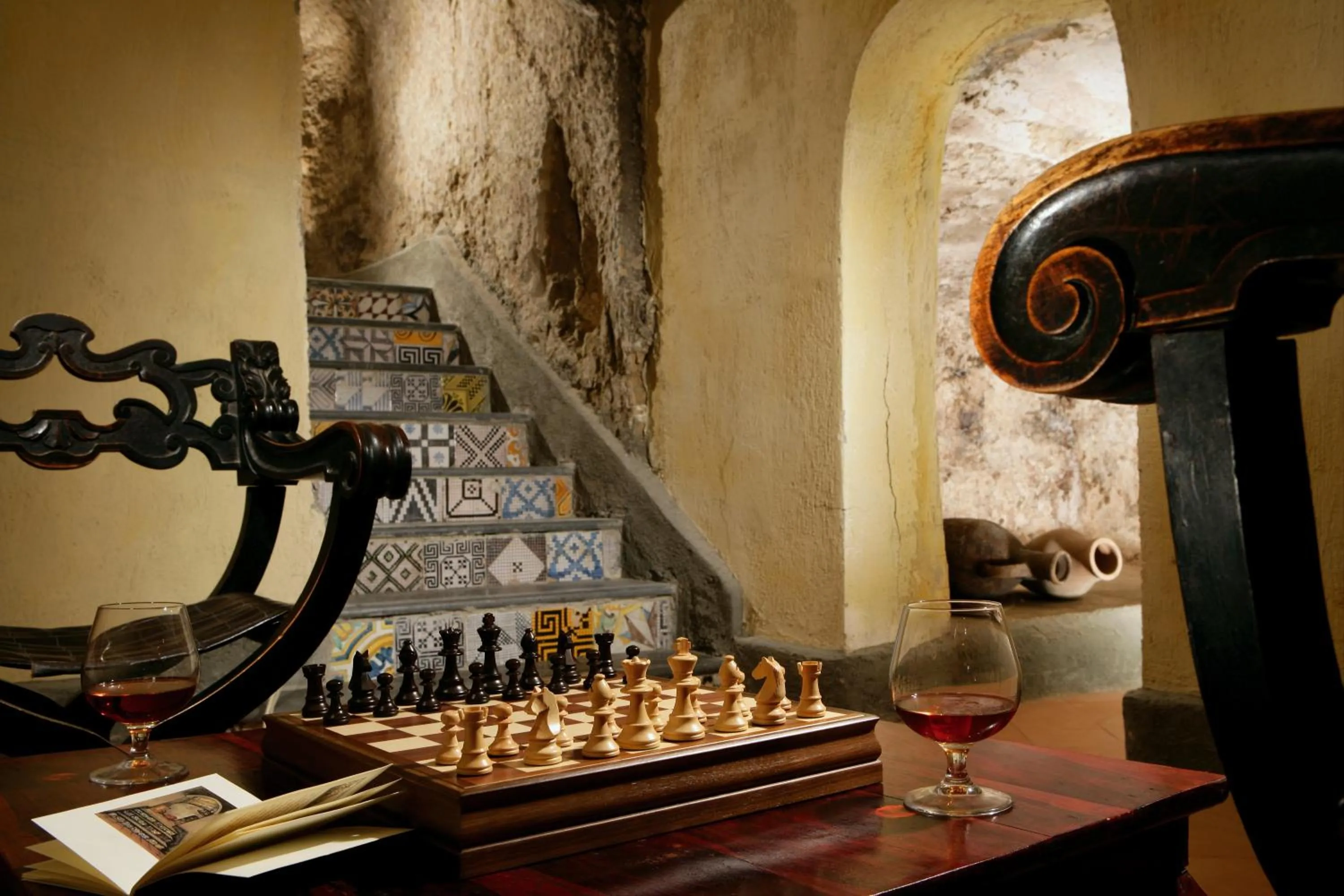 Decorative detail in San Francesco al Monte