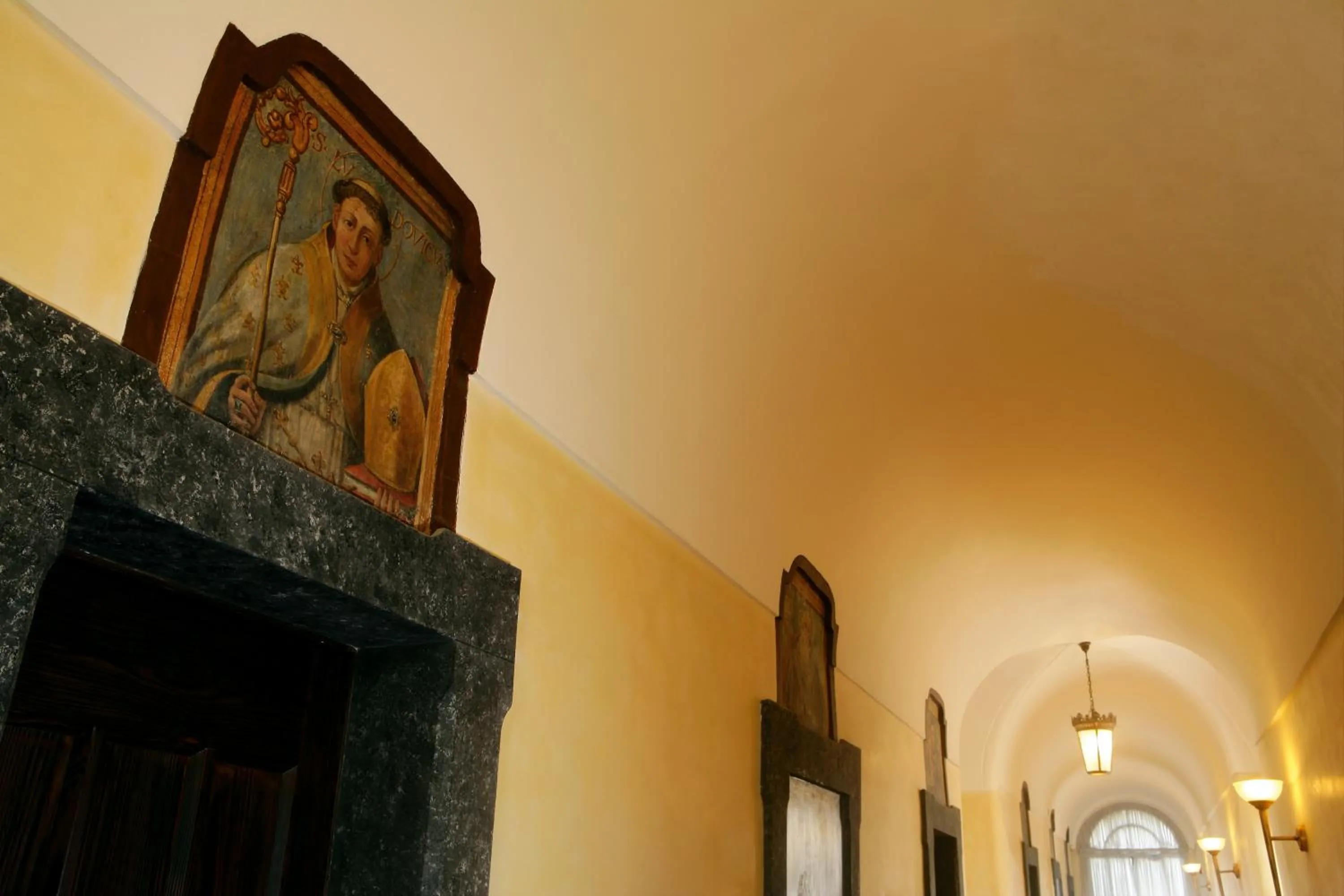 Decorative detail in San Francesco al Monte