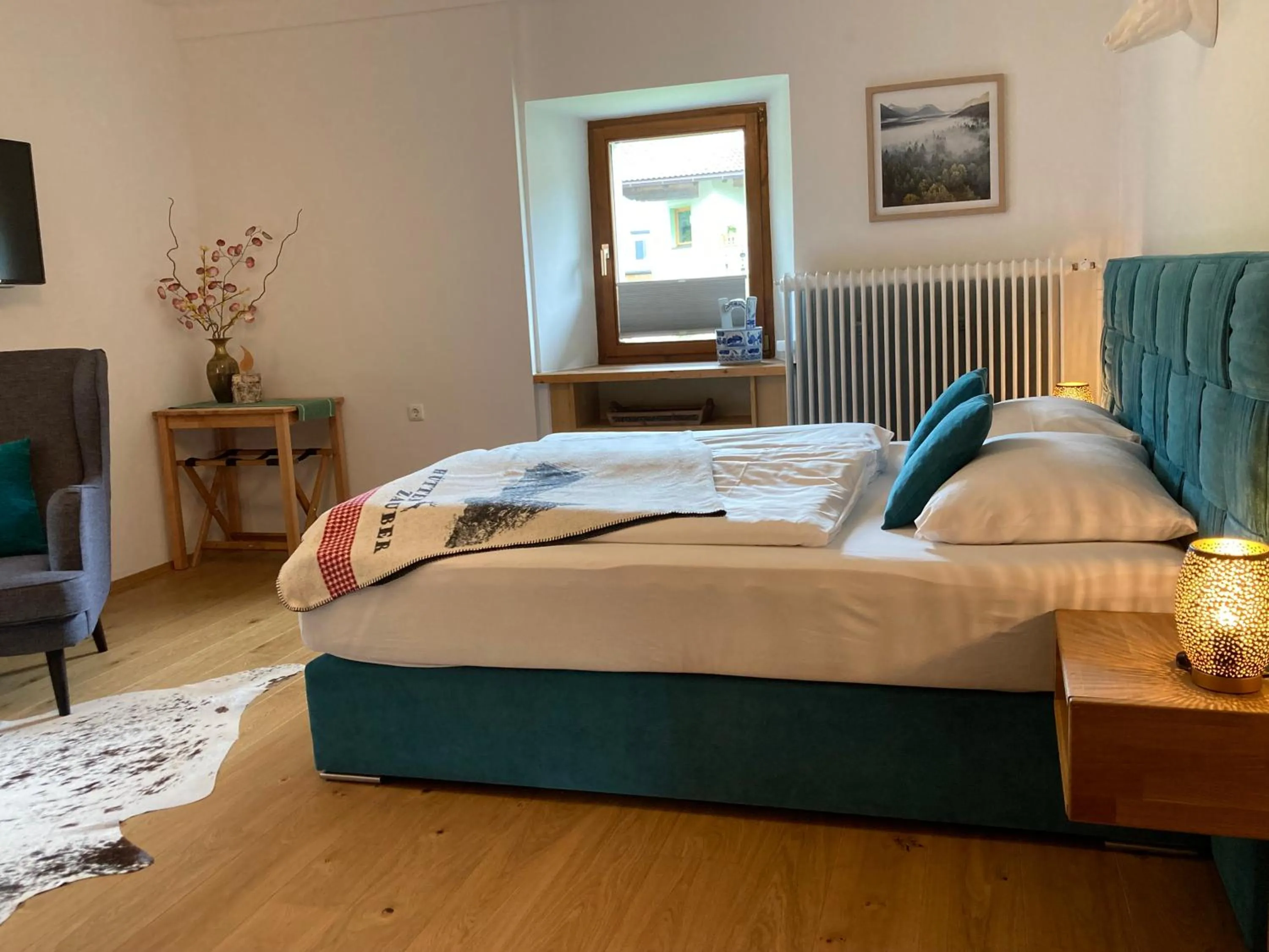 Bedroom, Bed in Haus Standlgut Rauris -- incl Sommercard