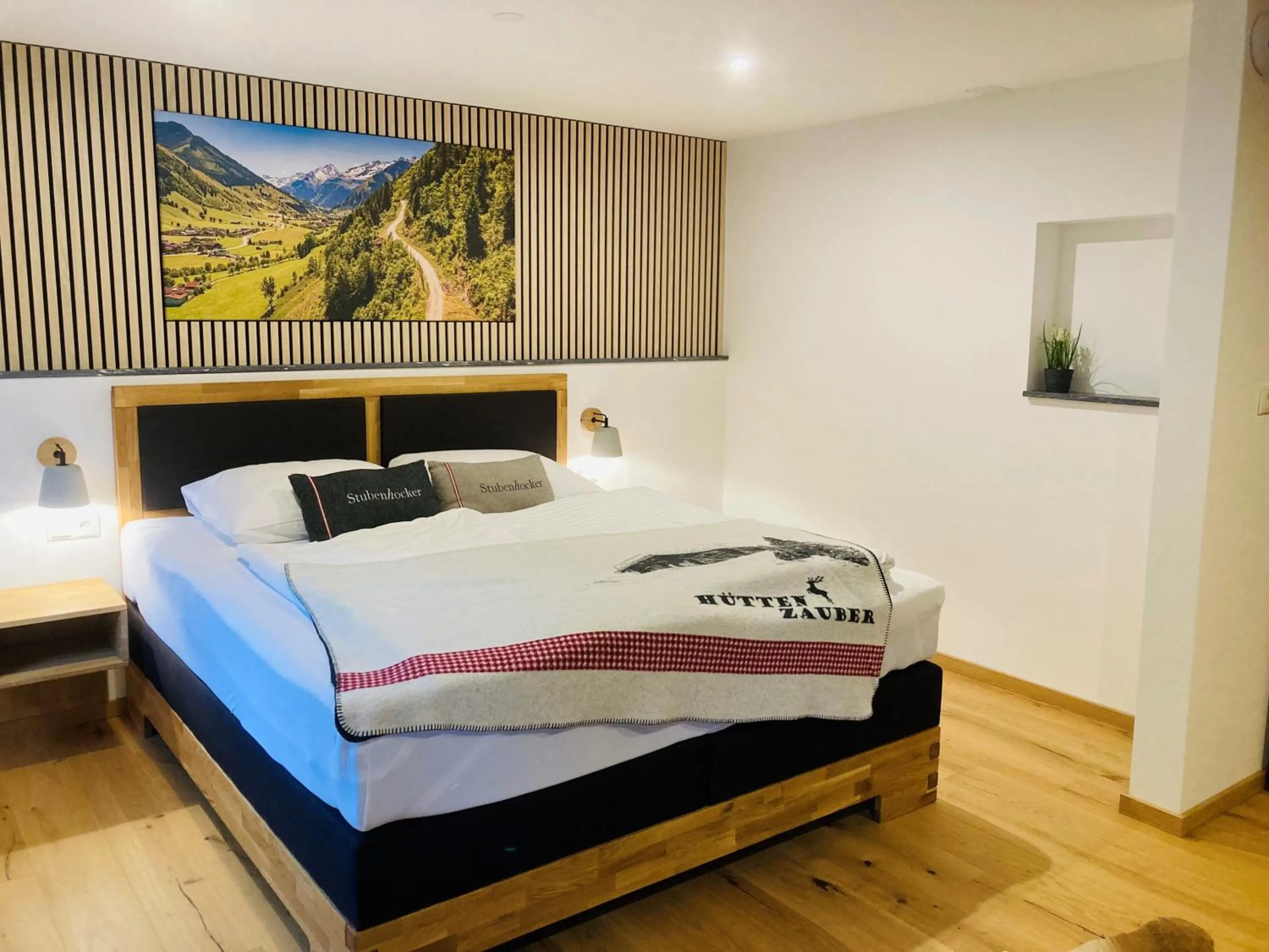 Bedroom, Bed in Haus Standlgut Rauris -- incl Sommercard