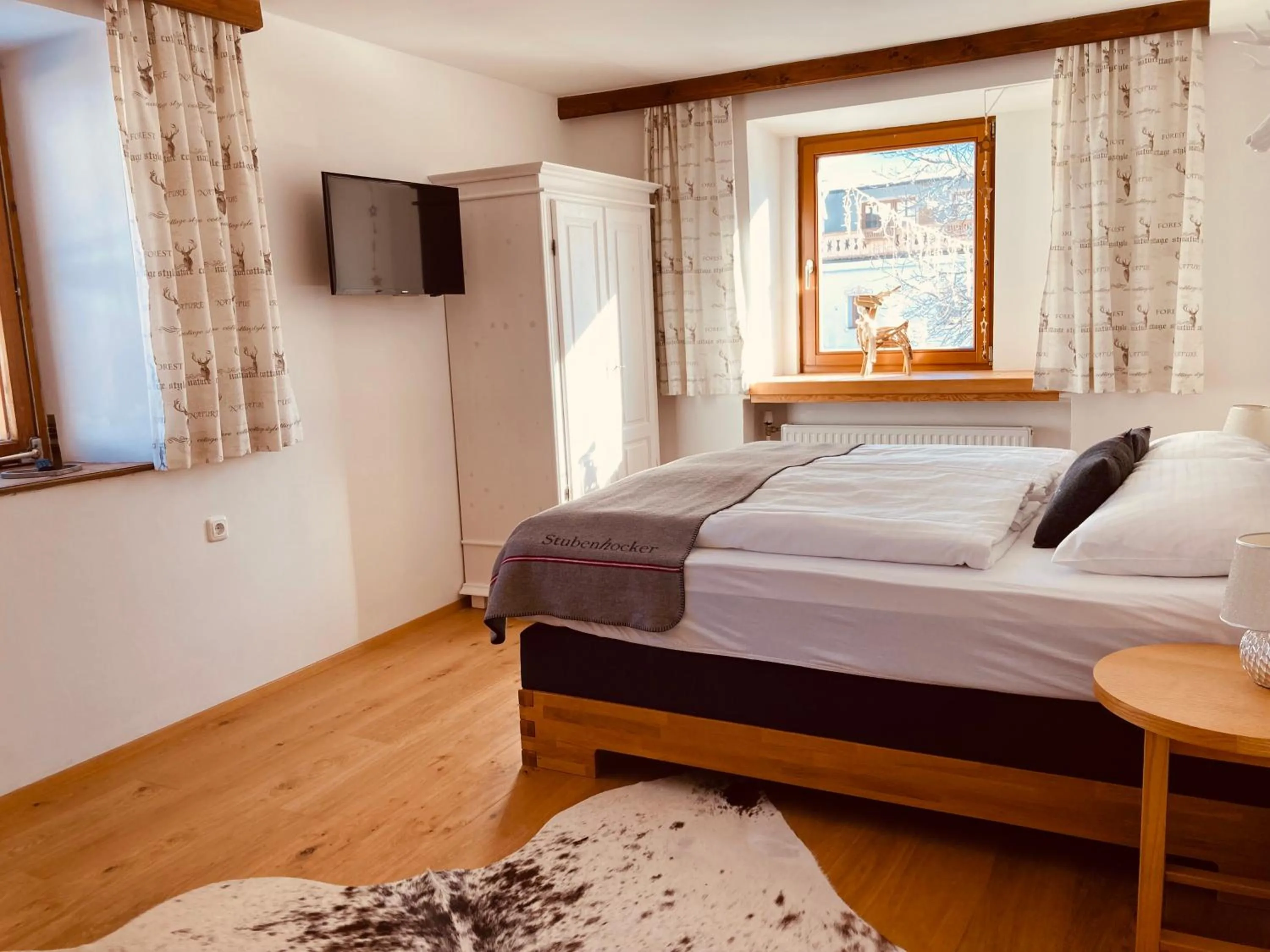 Bedroom, Bed in Haus Standlgut Rauris -- incl Sommercard