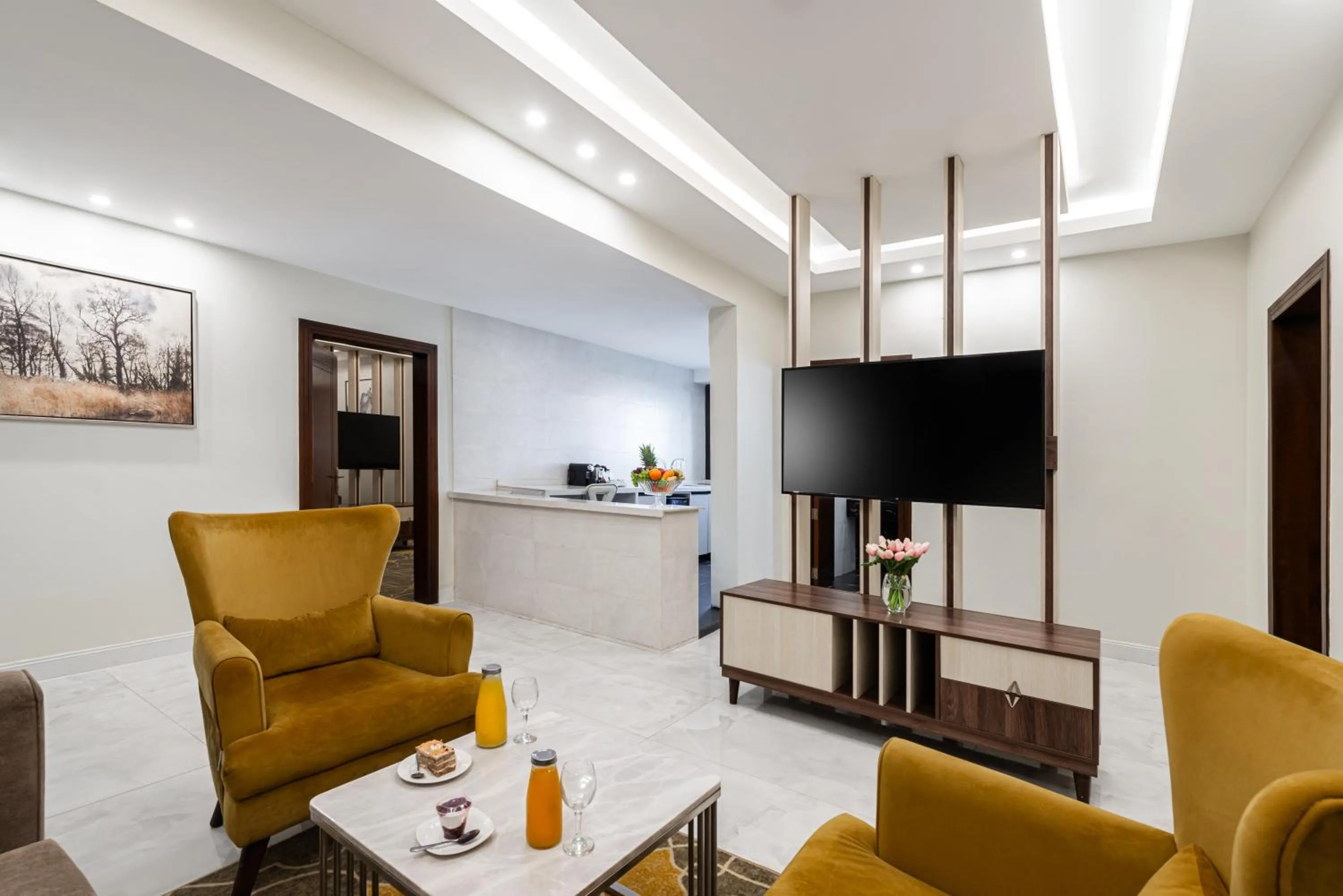 Living room in Garden Millennium Hotel