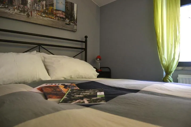 Bed in Palazzo Velli Suites