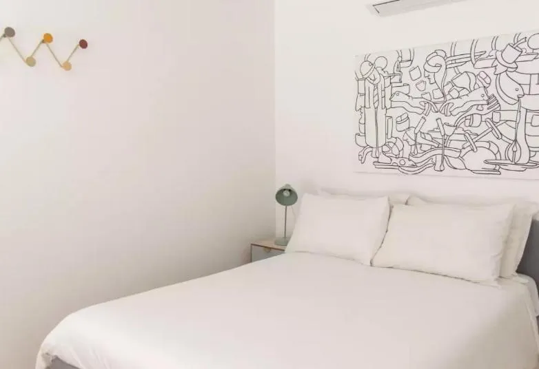 Bed in Palazzo Velli Suites