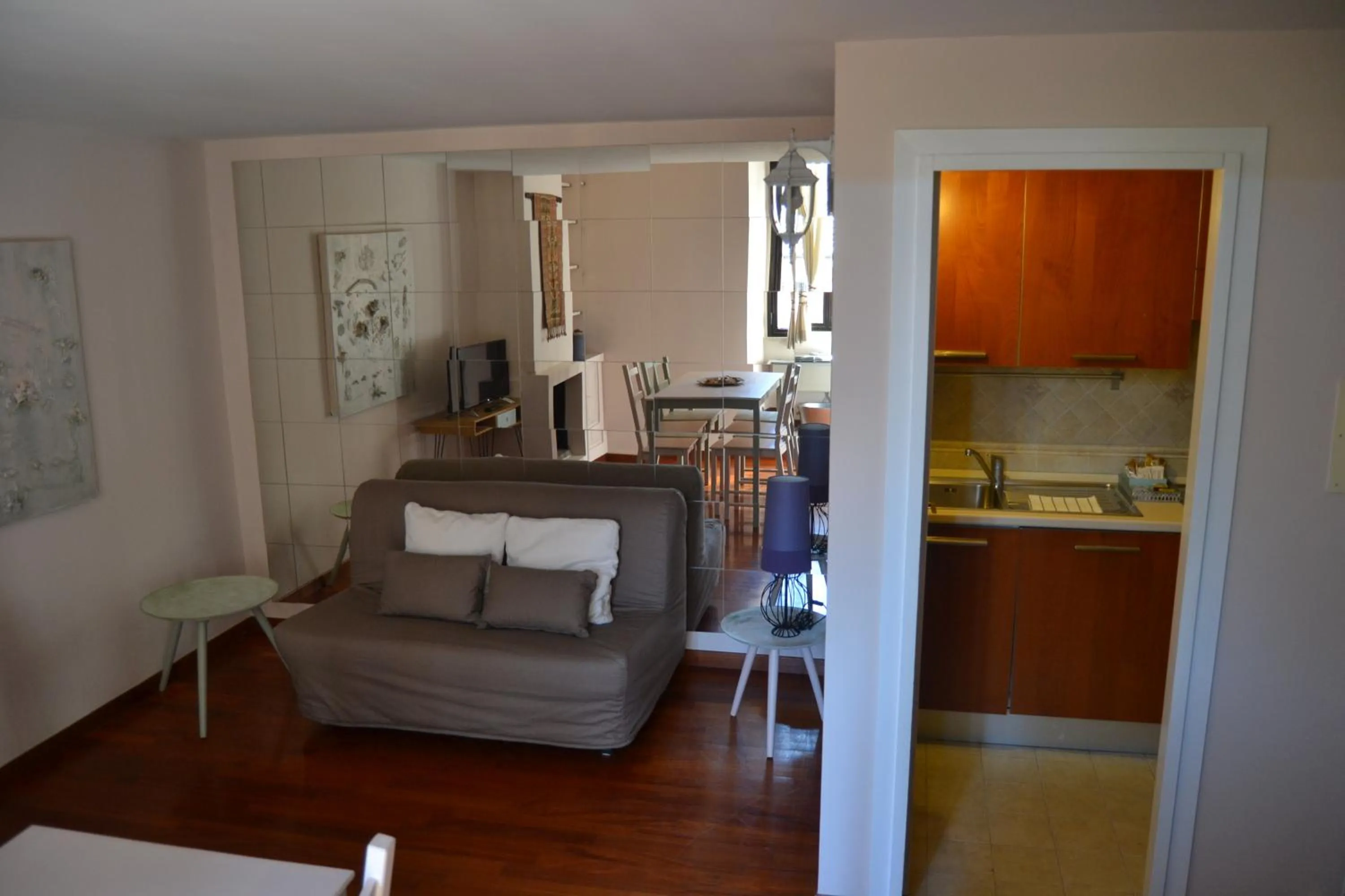 Living room in Palazzo Velli Suites