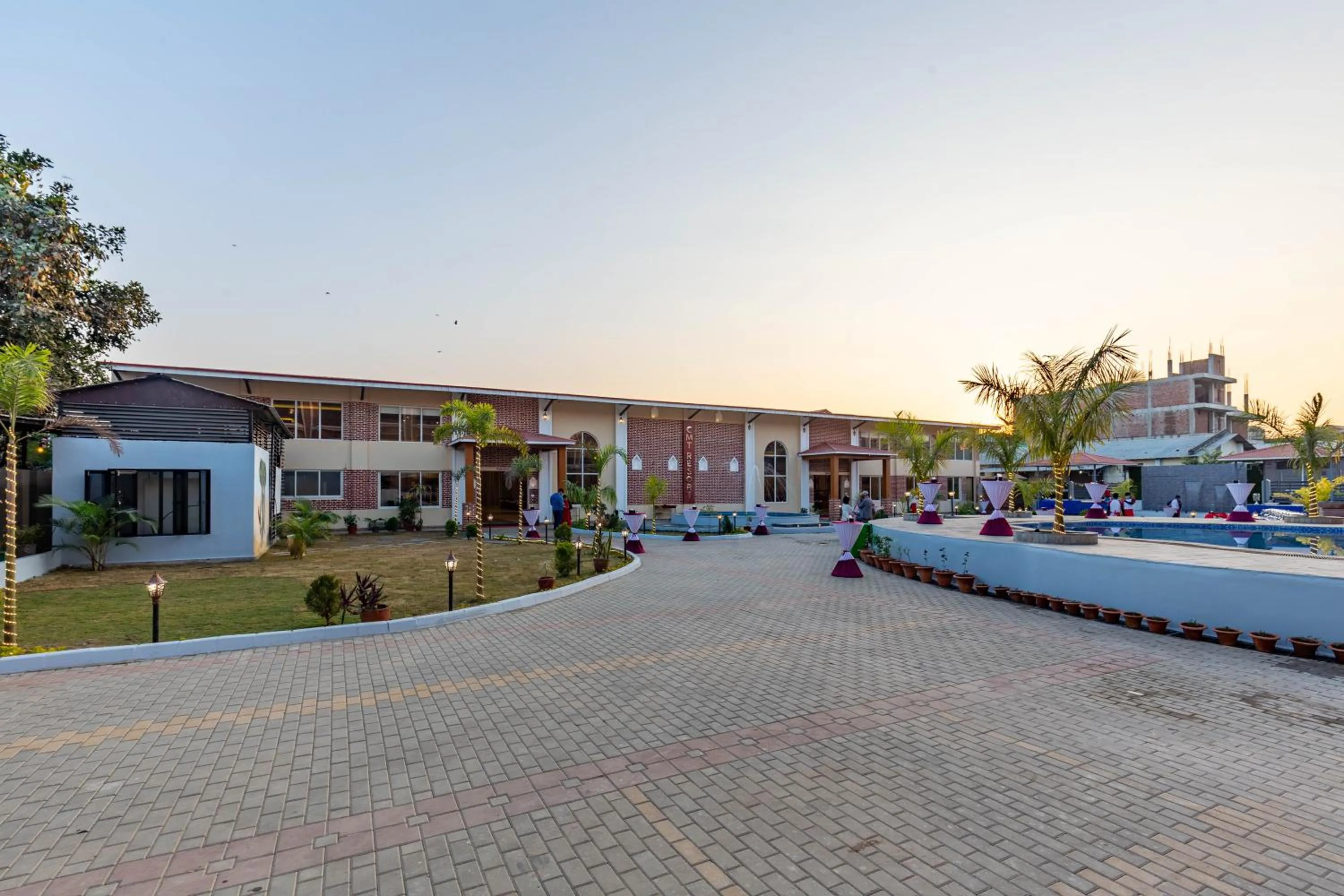 Property building in Chitwan Midtown Hotel