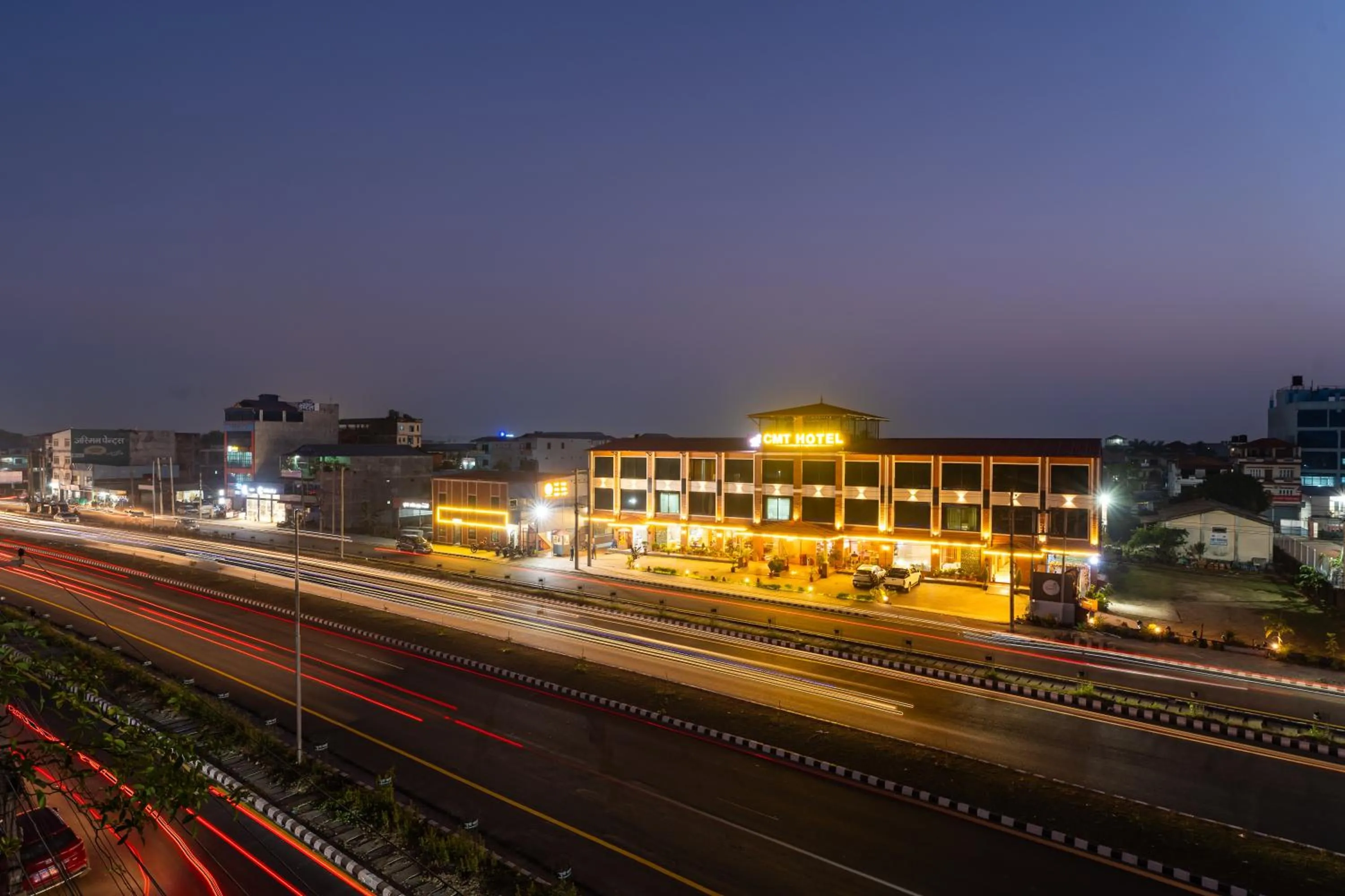 Property building in Chitwan Midtown Hotel