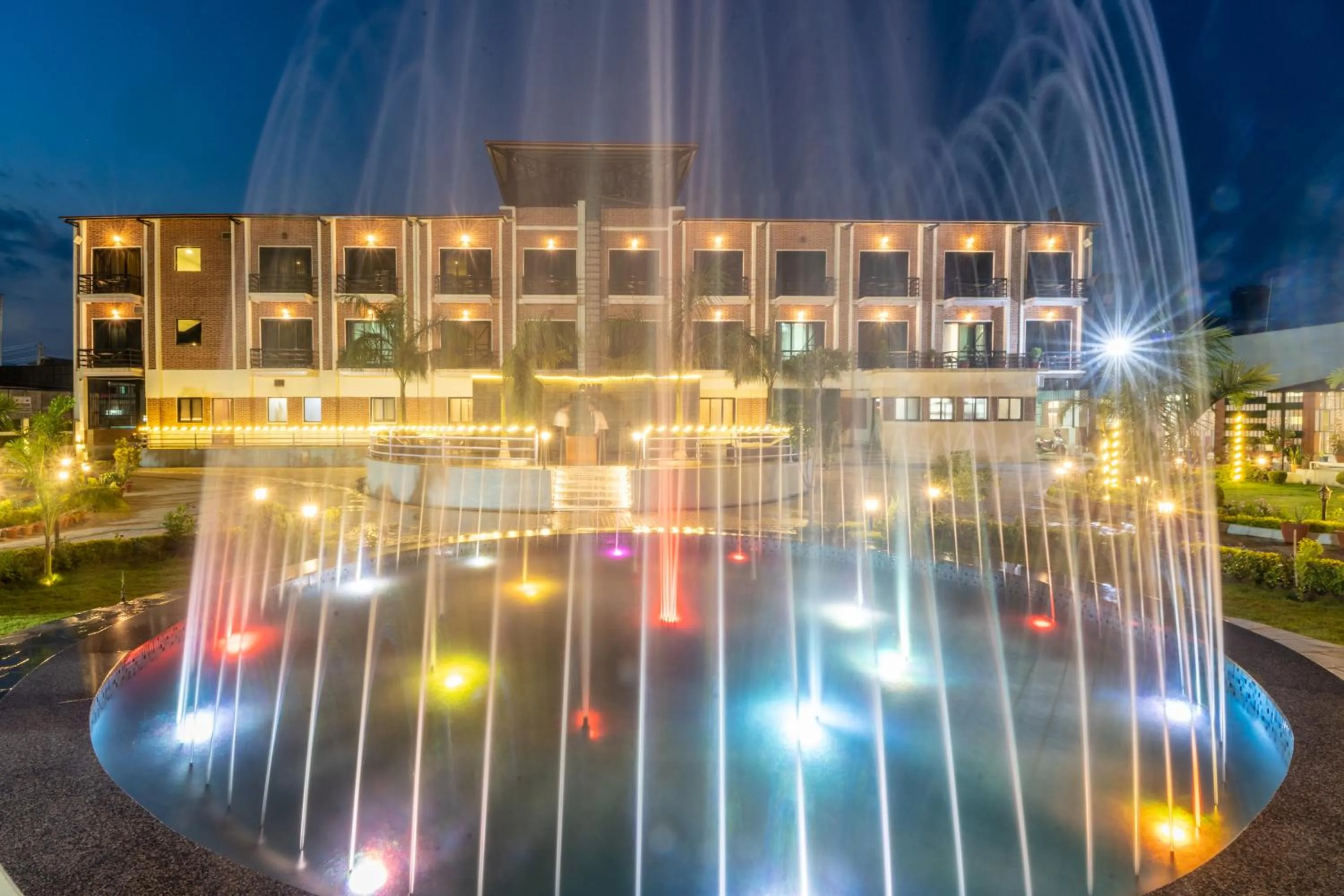 Property building in Chitwan Midtown Hotel