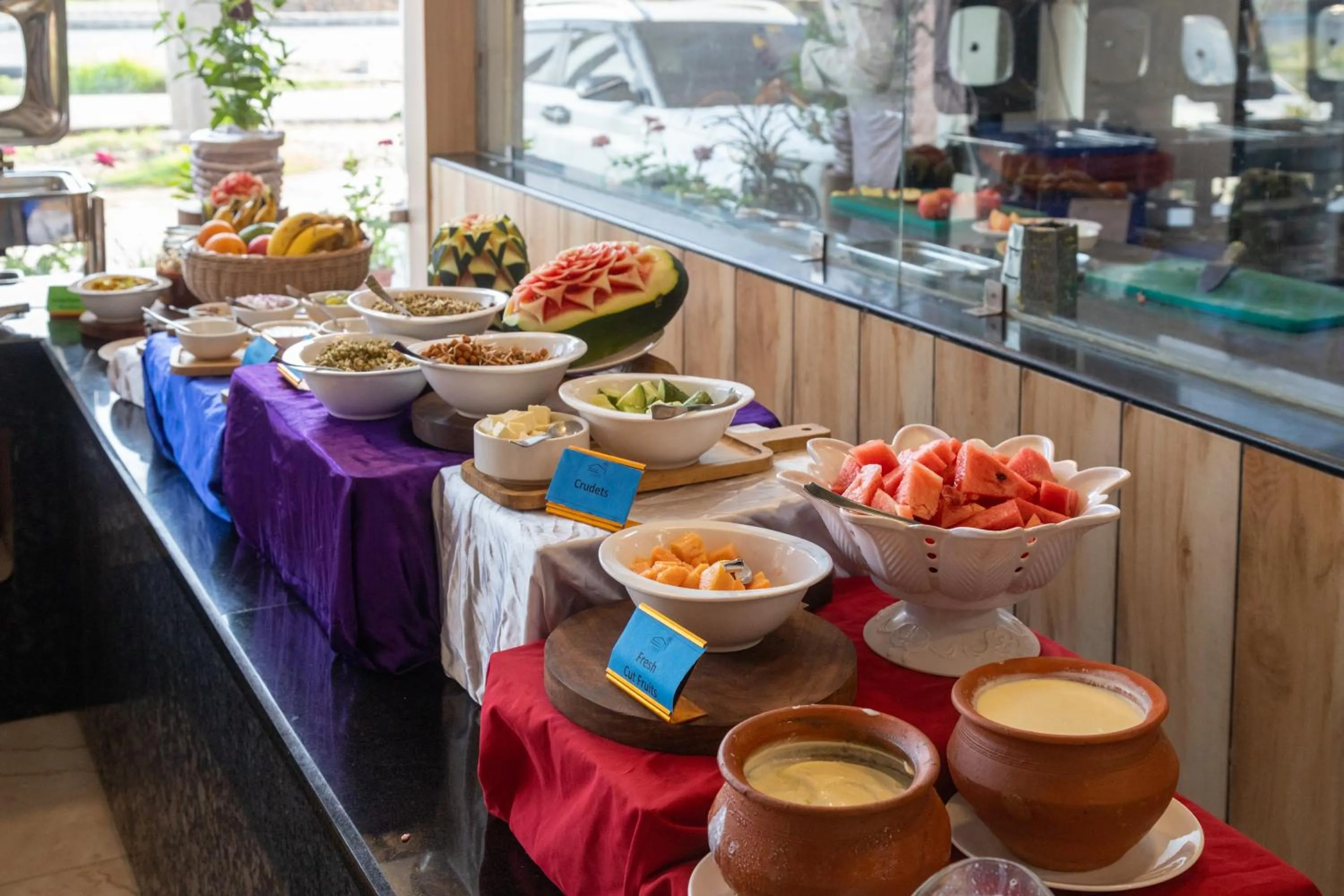 Breakfast in Chitwan Midtown Hotel