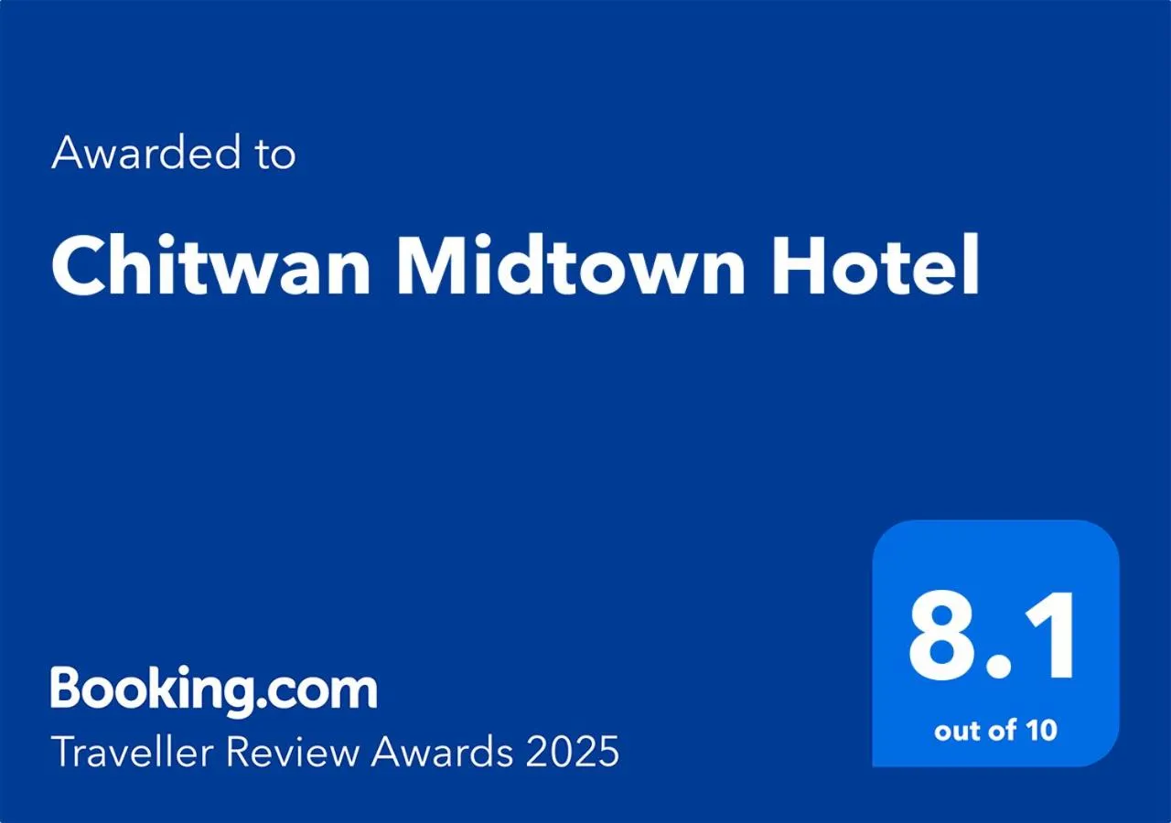 Certificate/Award in Chitwan Midtown Hotel