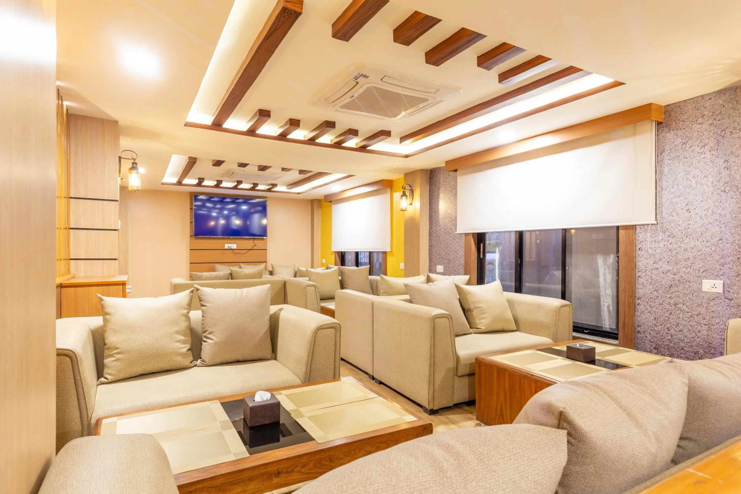 Seating area in Chitwan Midtown Hotel