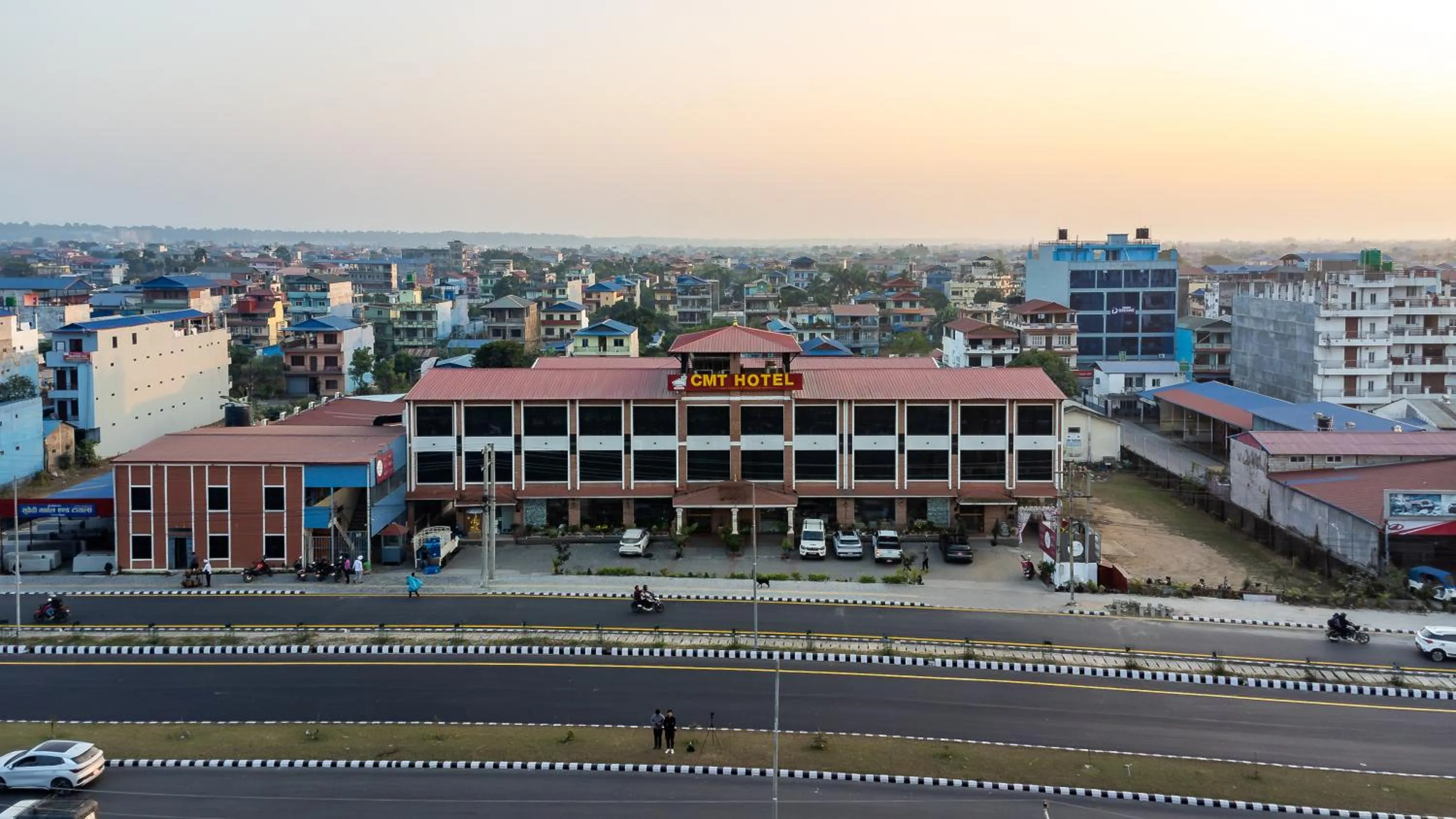 Property building in Chitwan Midtown Hotel