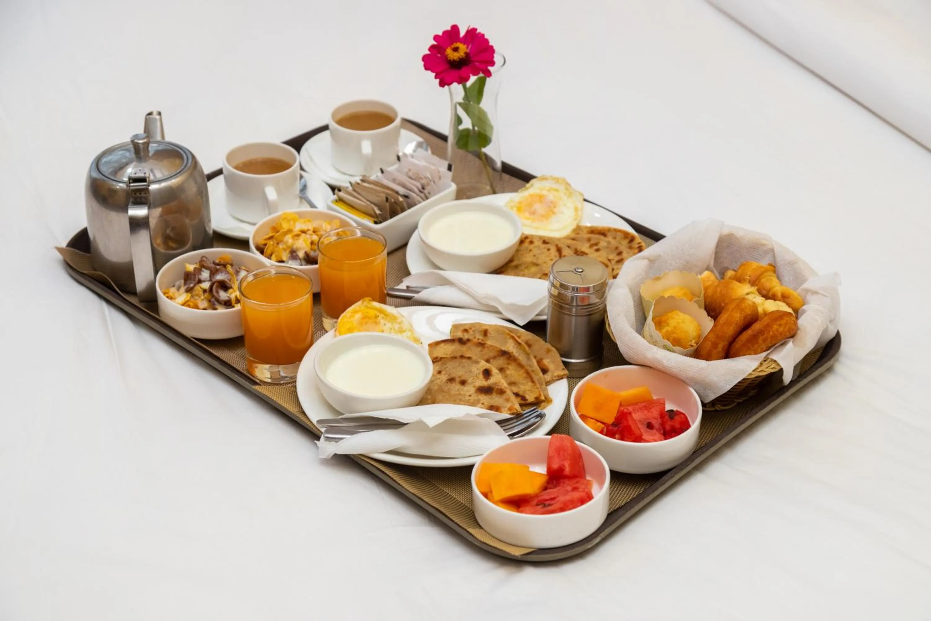 Breakfast in Chitwan Midtown Hotel