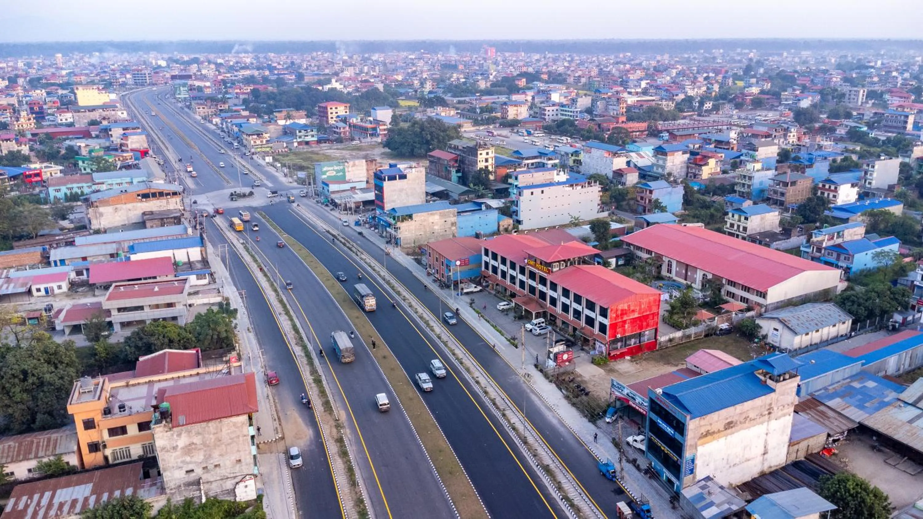 Property building in Chitwan Midtown Hotel