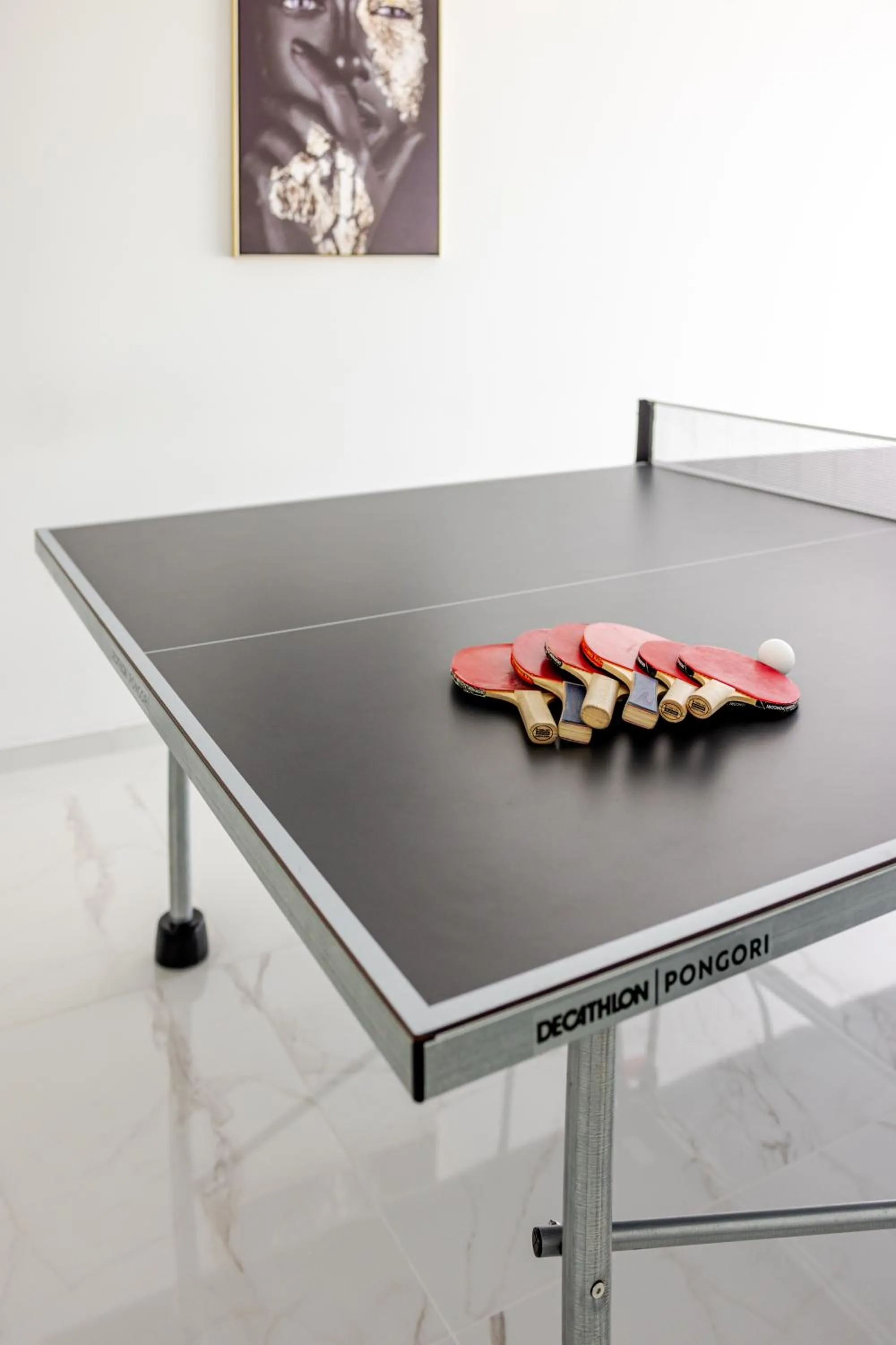 Table tennis in Villa Atlantica One luxury and unique with ocean view