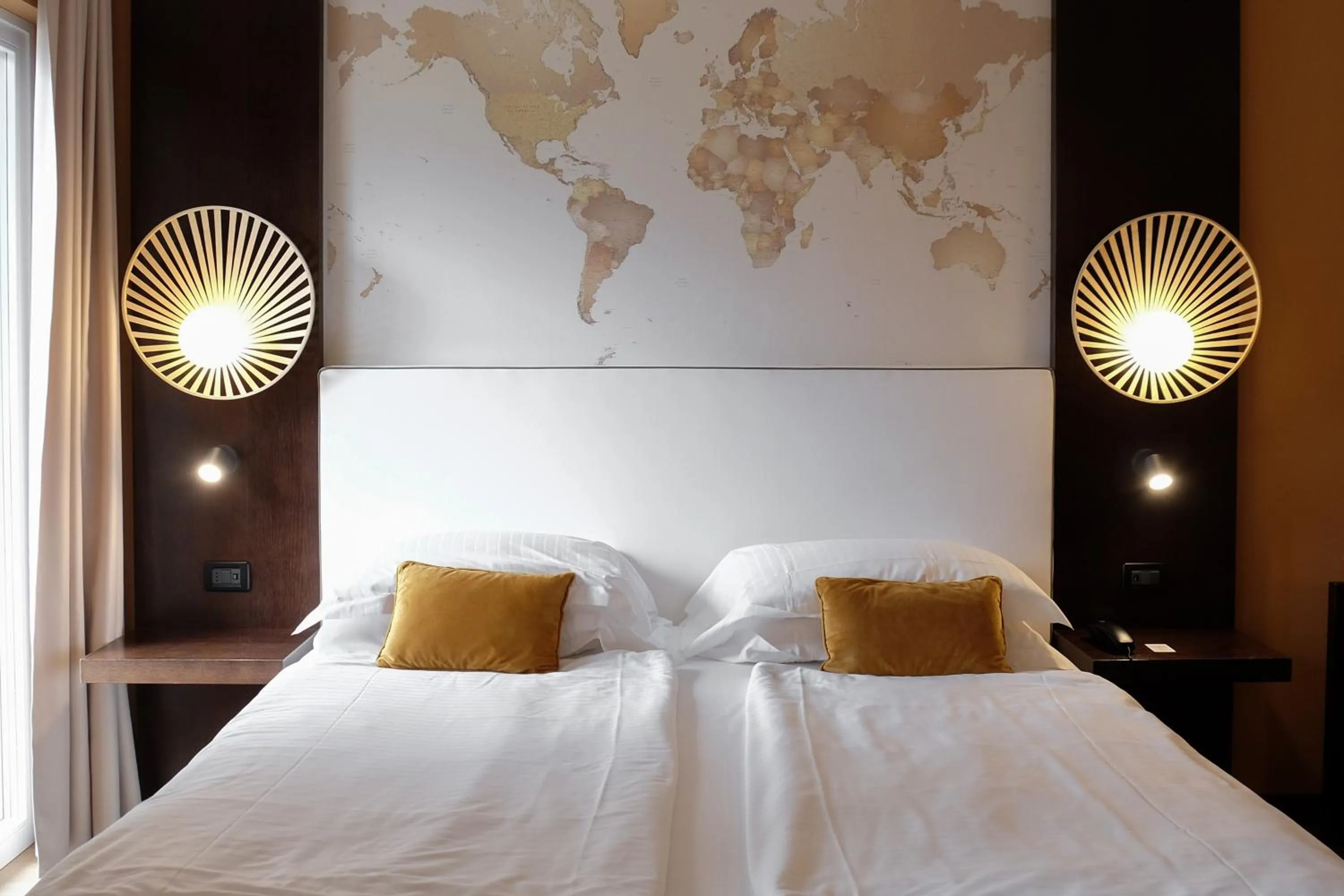 Bedroom, Bed in Hotel Luise