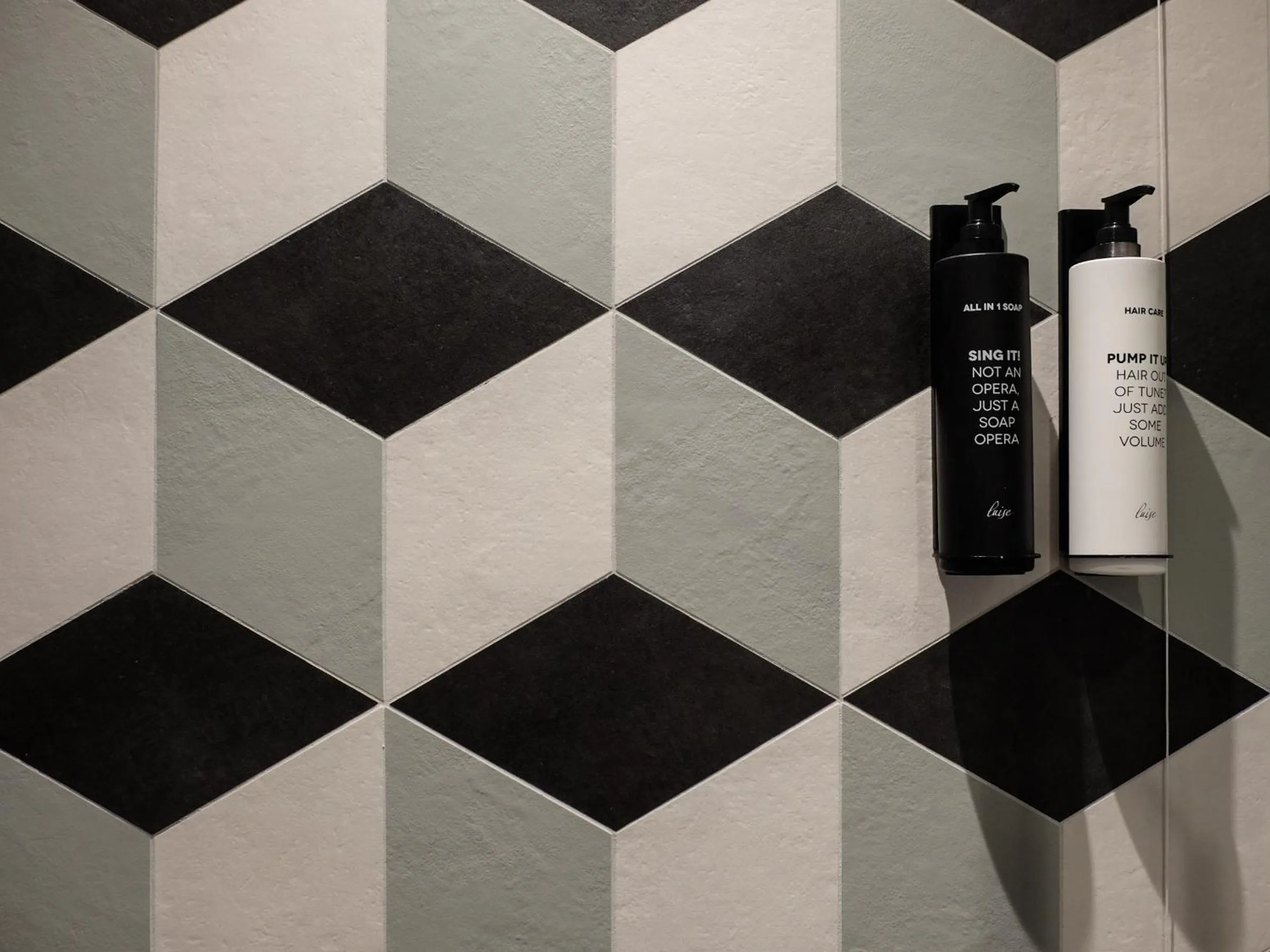 Shower in Hotel Luise