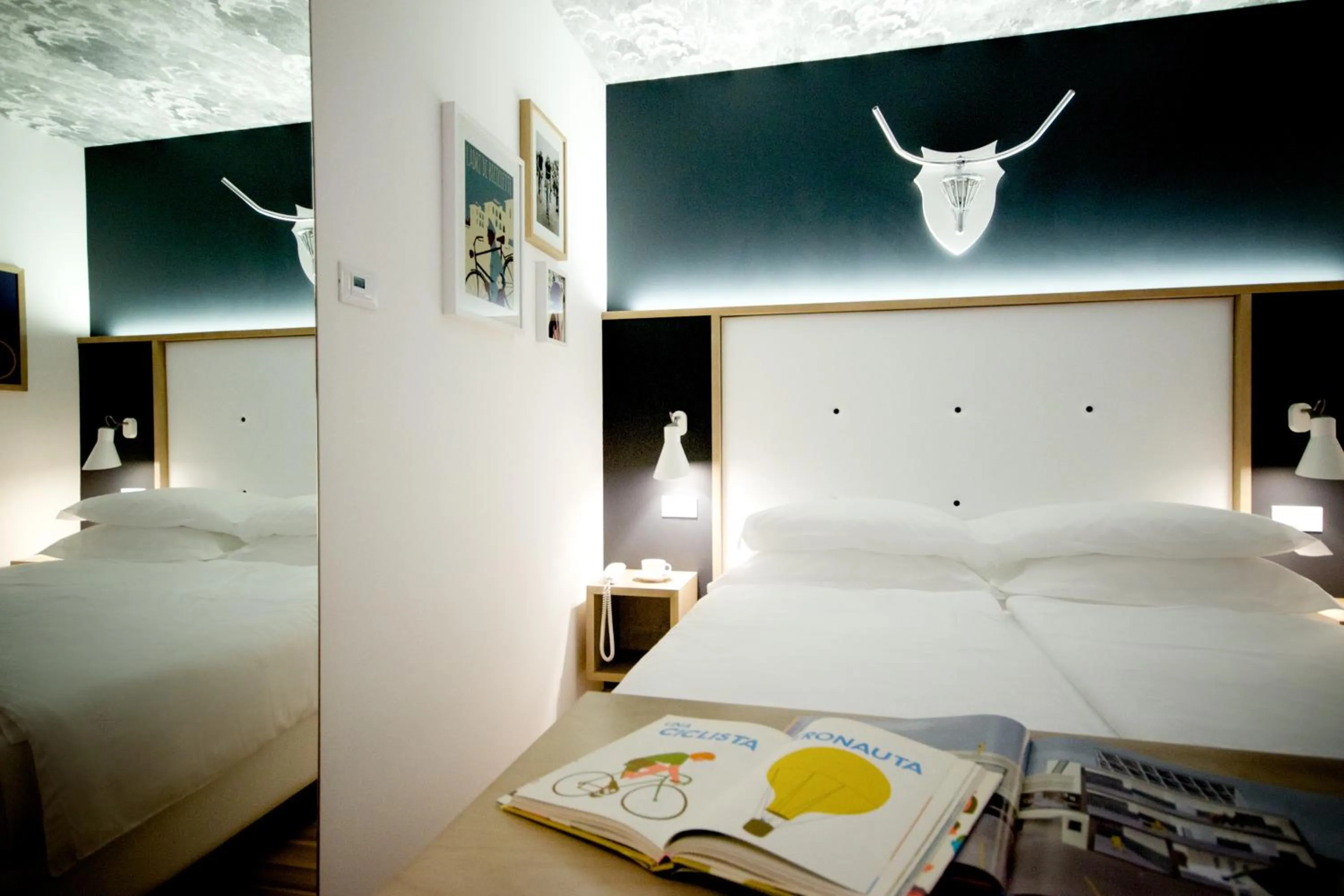 Bedroom, Bed in Hotel Luise