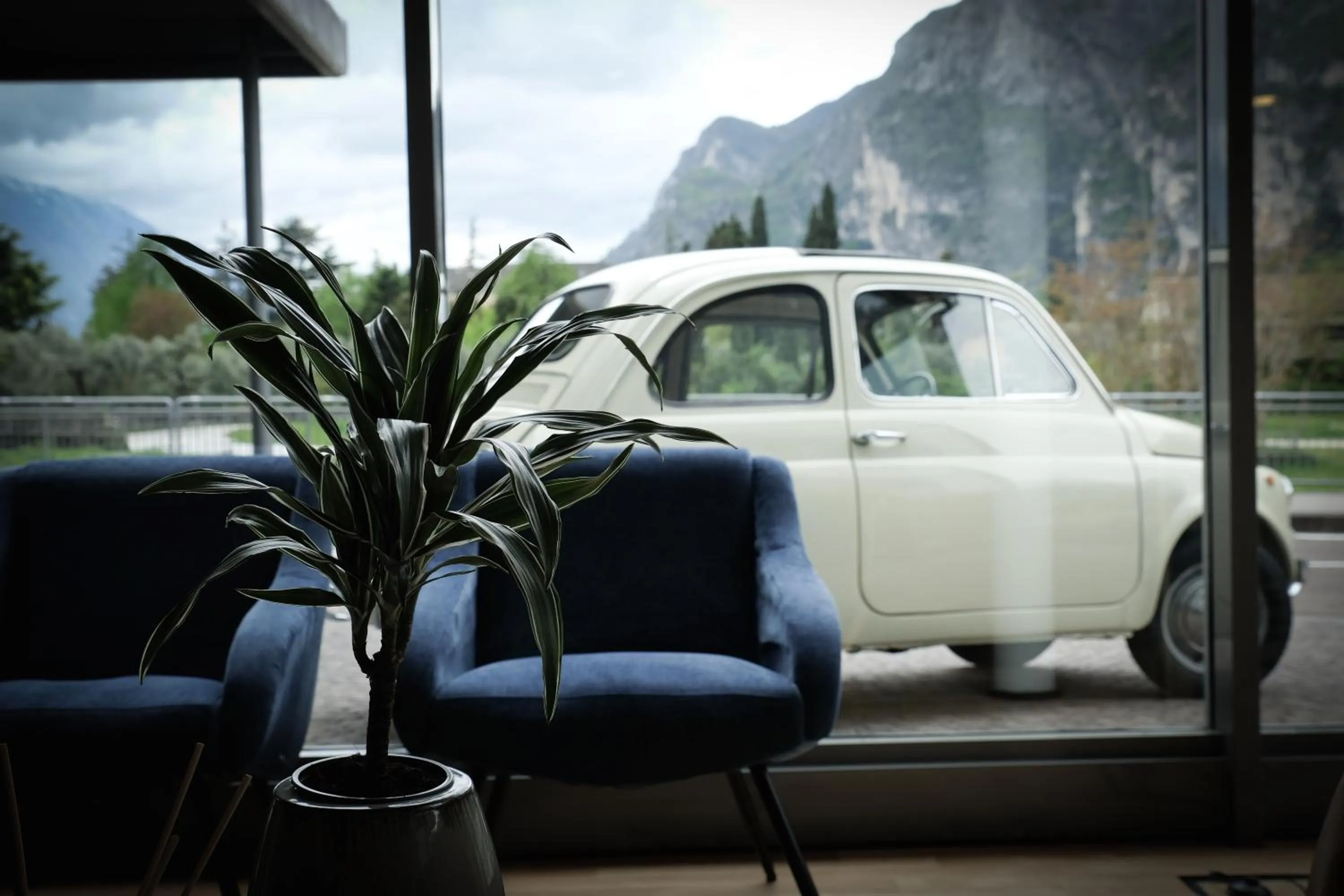 Lobby or reception in Hotel Luise