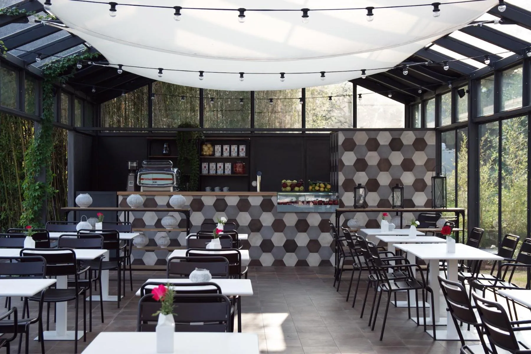 Patio in Hotel Luise