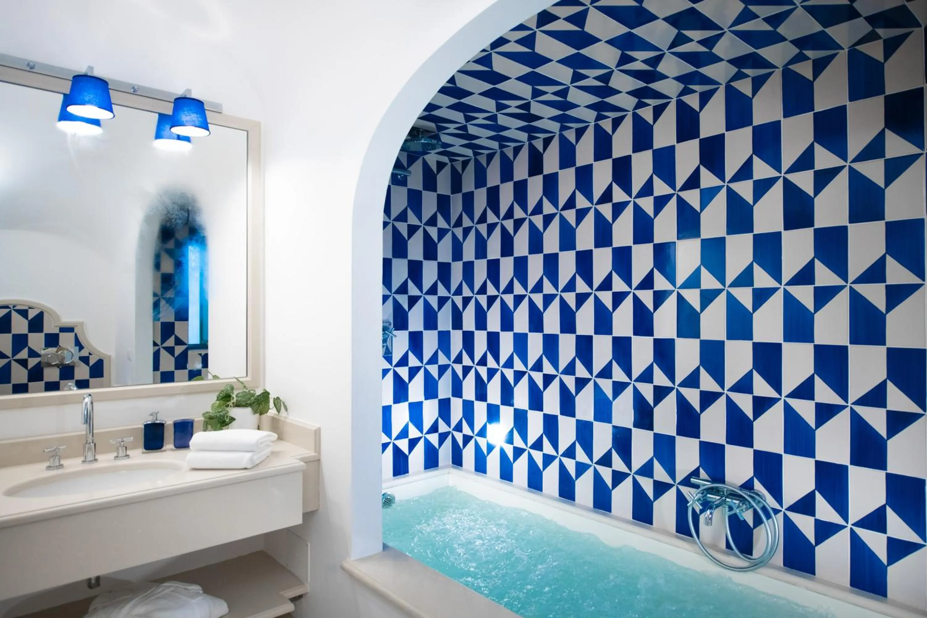 Bathroom in Hotel Punta Regina