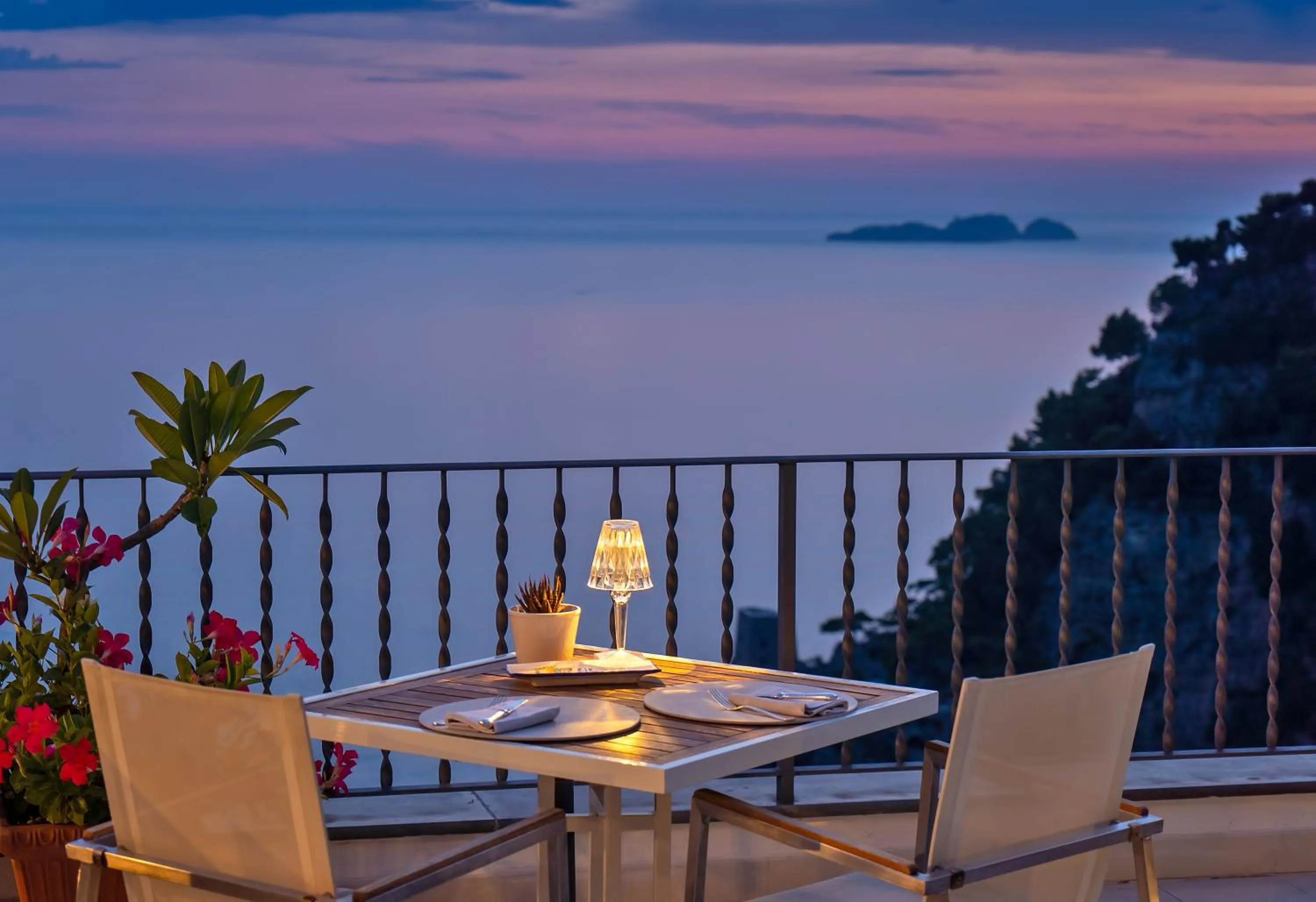 Natural landscape in Hotel Punta Regina