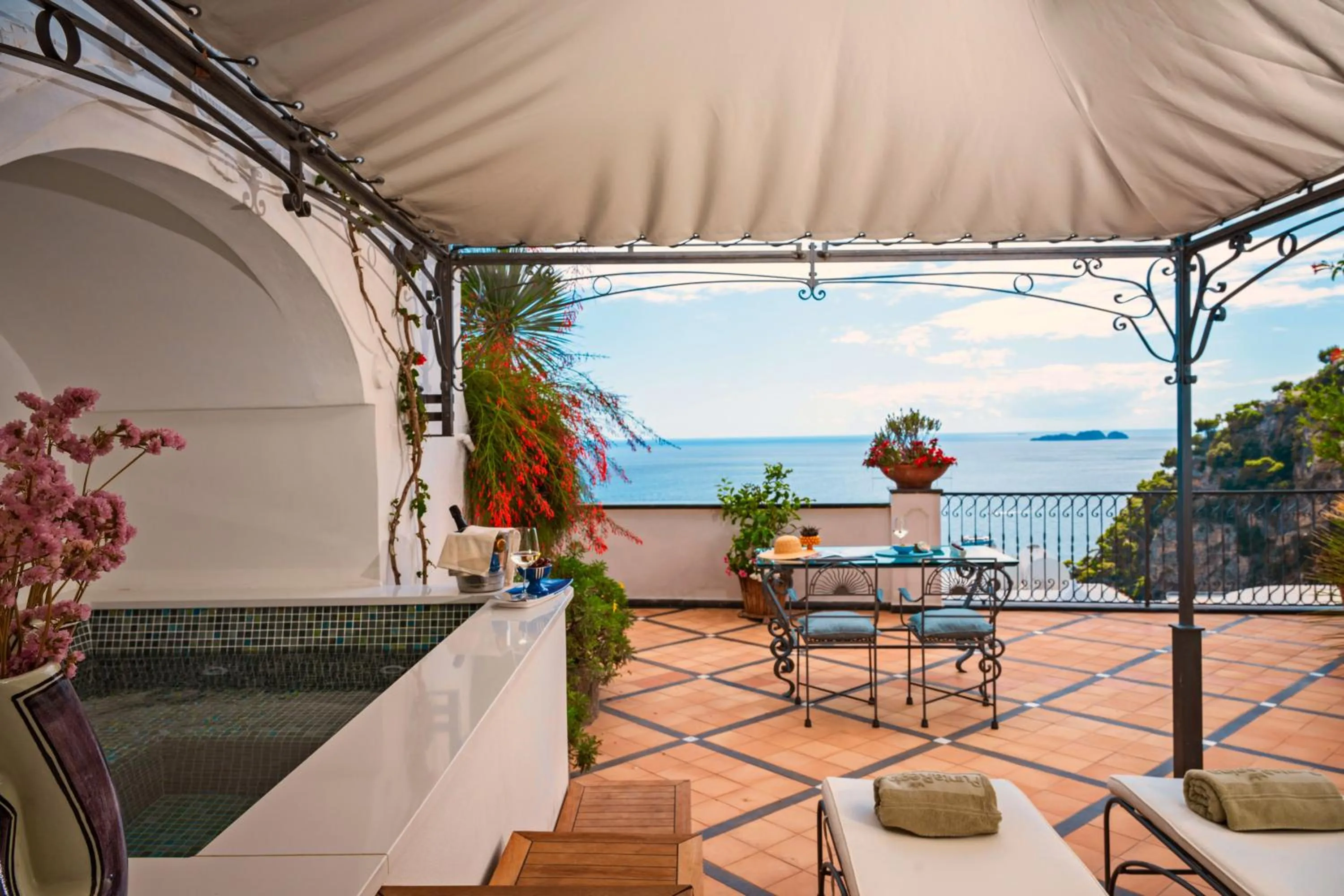 Natural landscape in Hotel Punta Regina