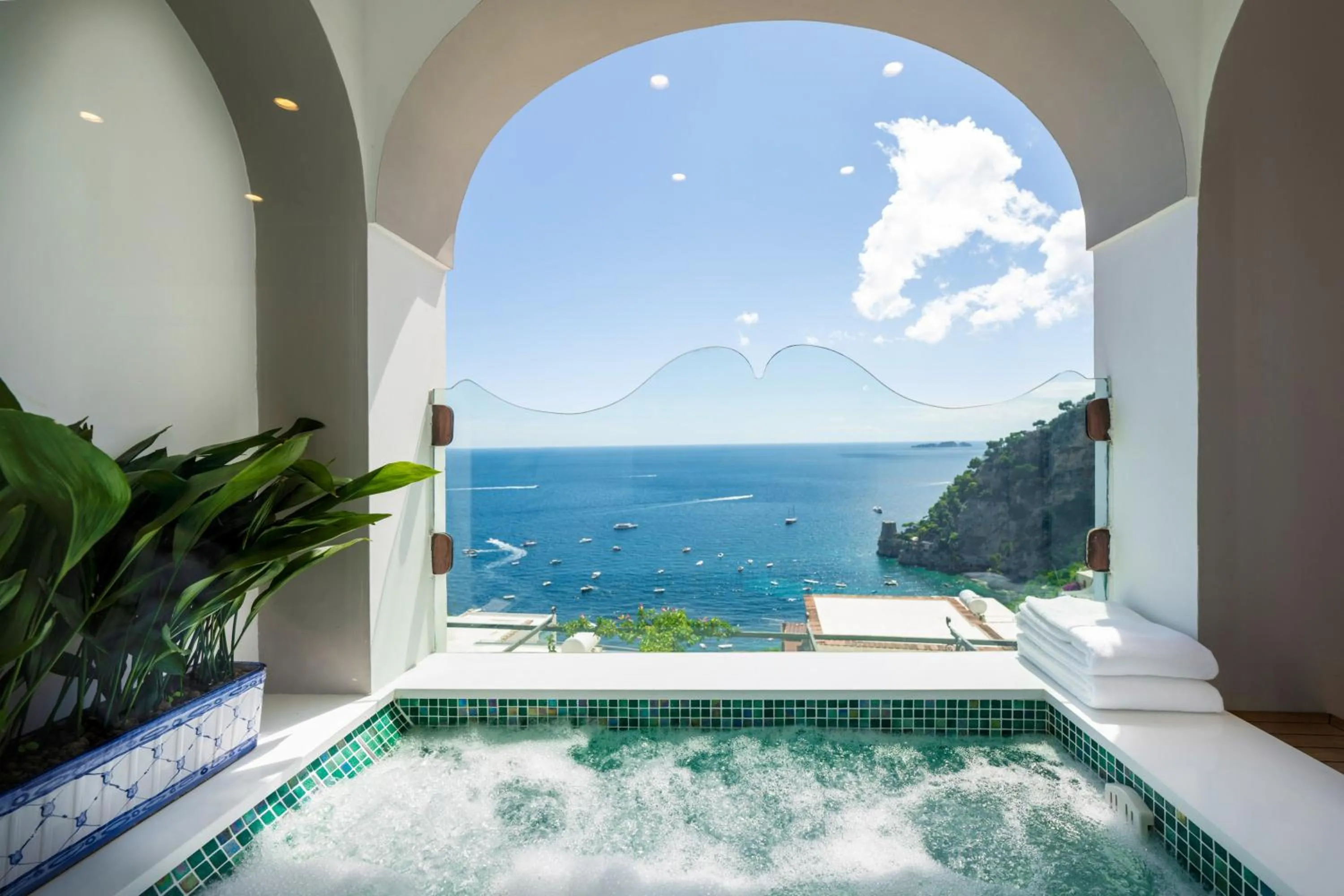 Natural landscape in Hotel Punta Regina