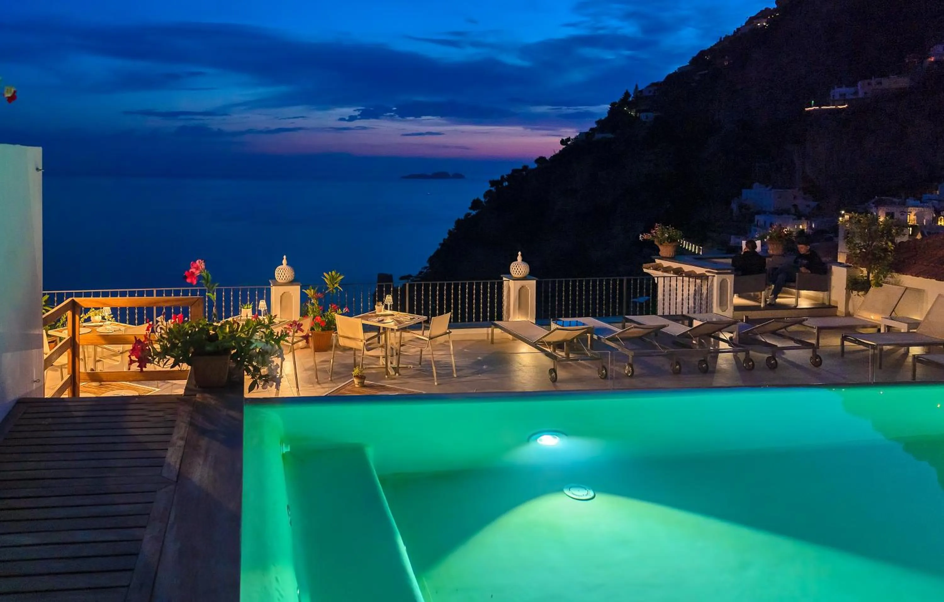 Natural landscape in Hotel Punta Regina