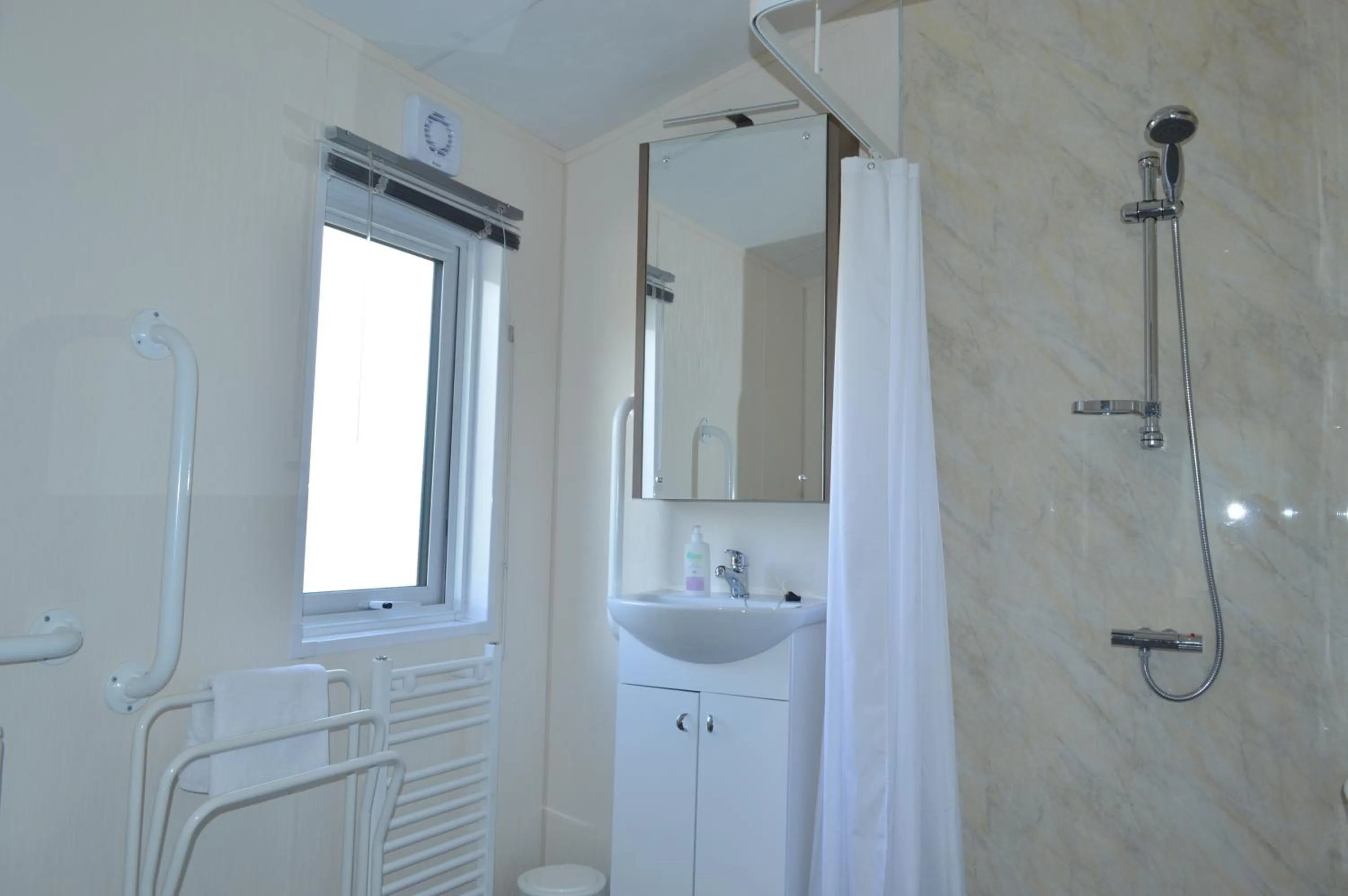 Shower in Sunnybrae, Isle of Luing