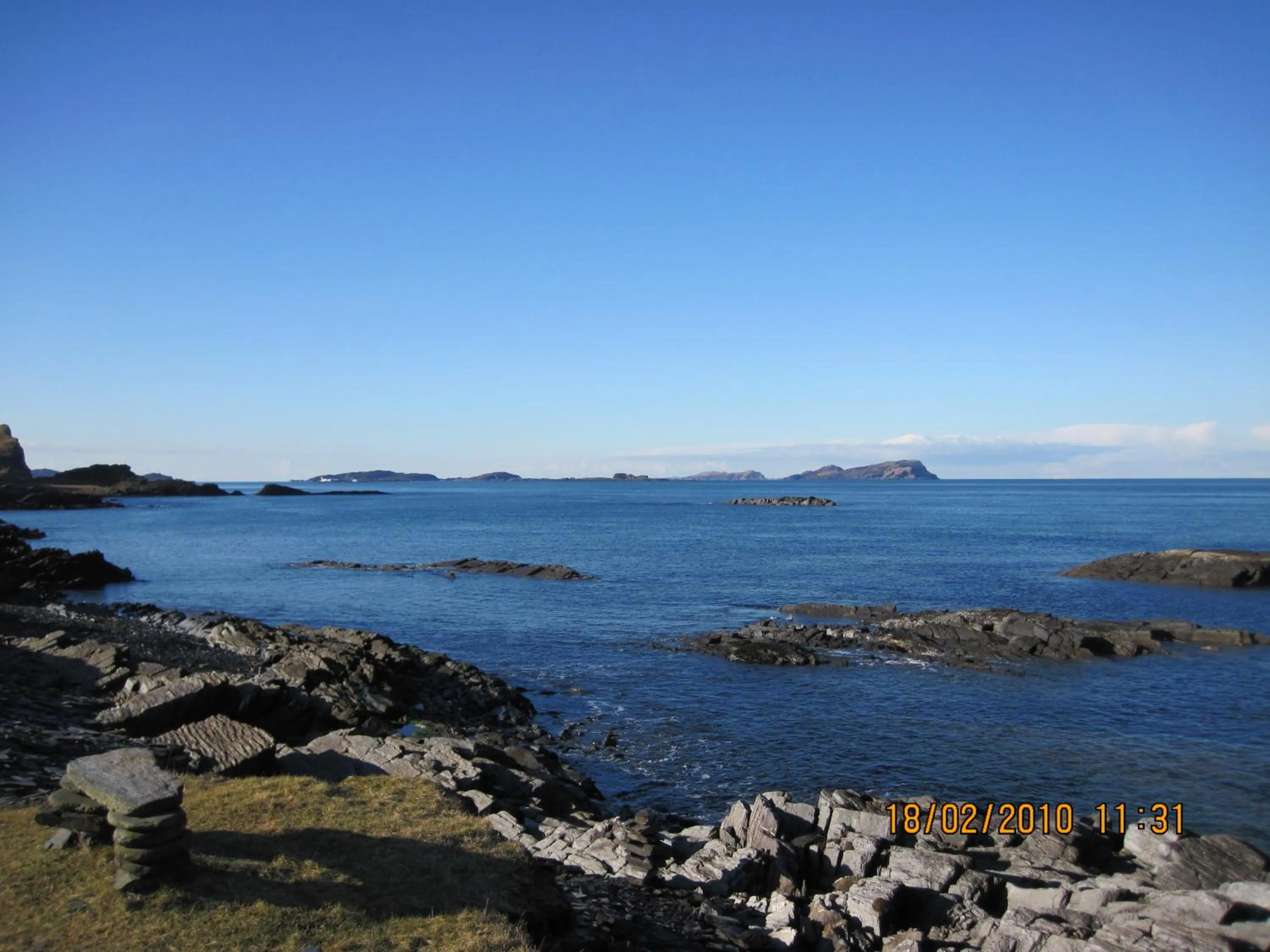 Natural landscape in Sunnybrae, Isle of Luing