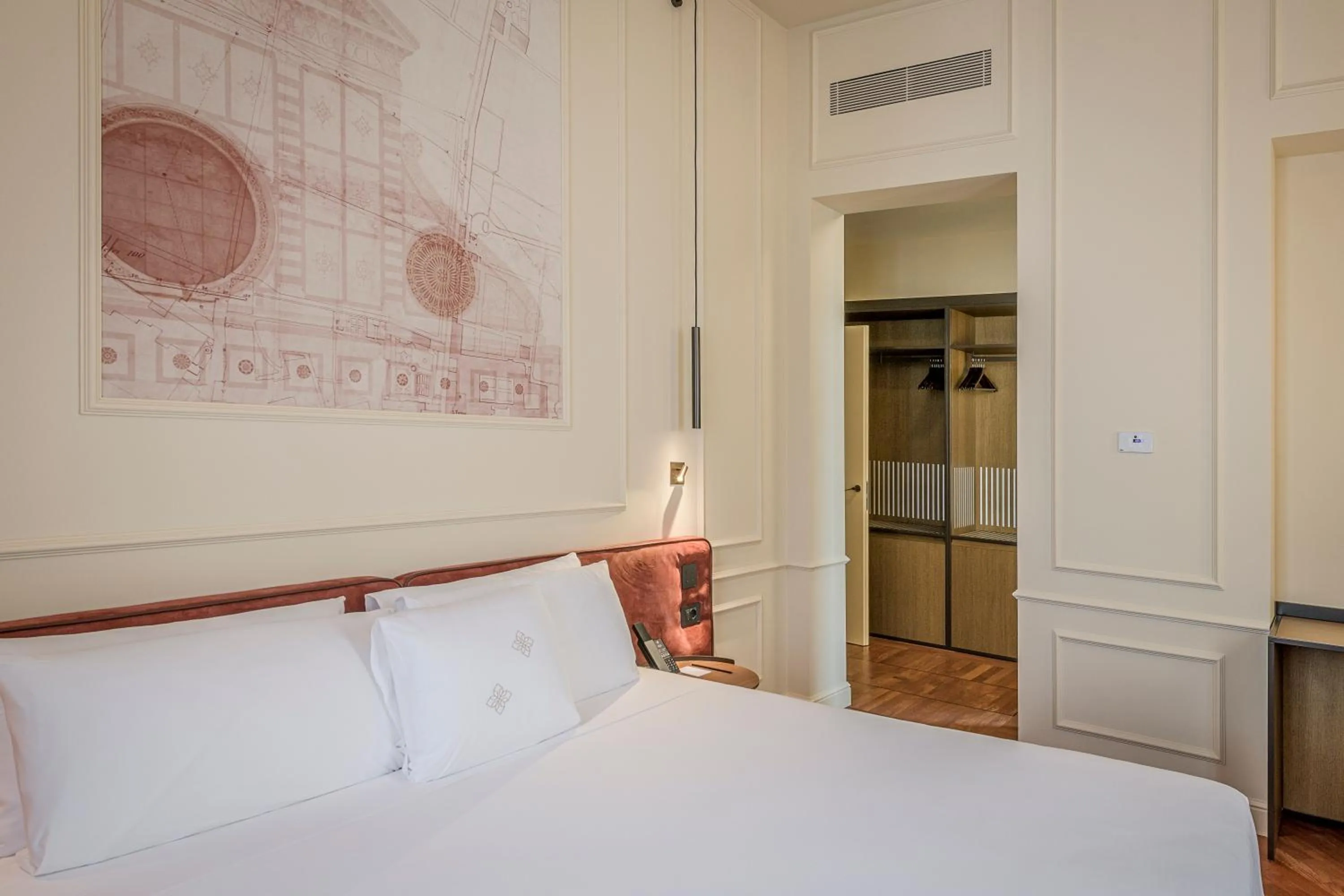 Bed in Palazzo Montebello