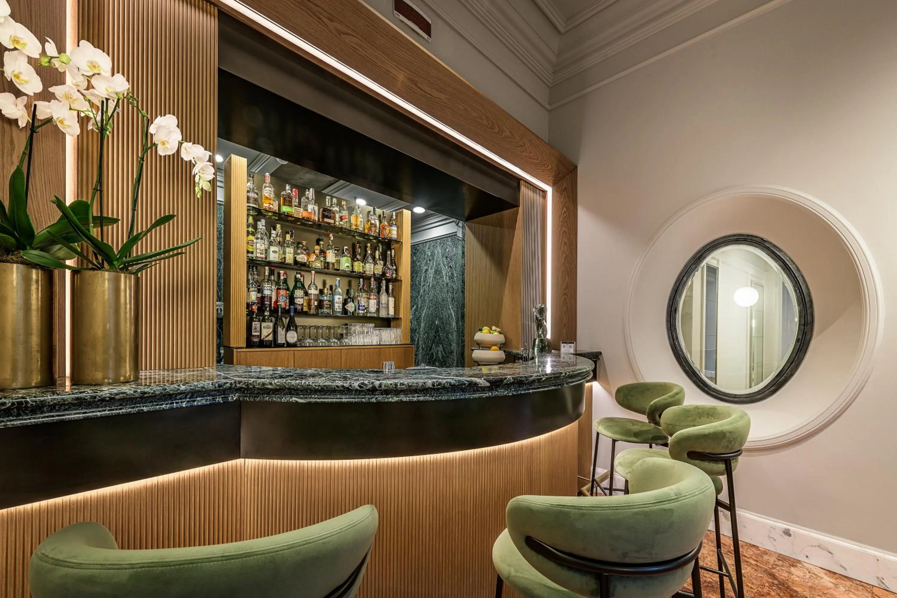 Lounge or bar in Palazzo Montebello