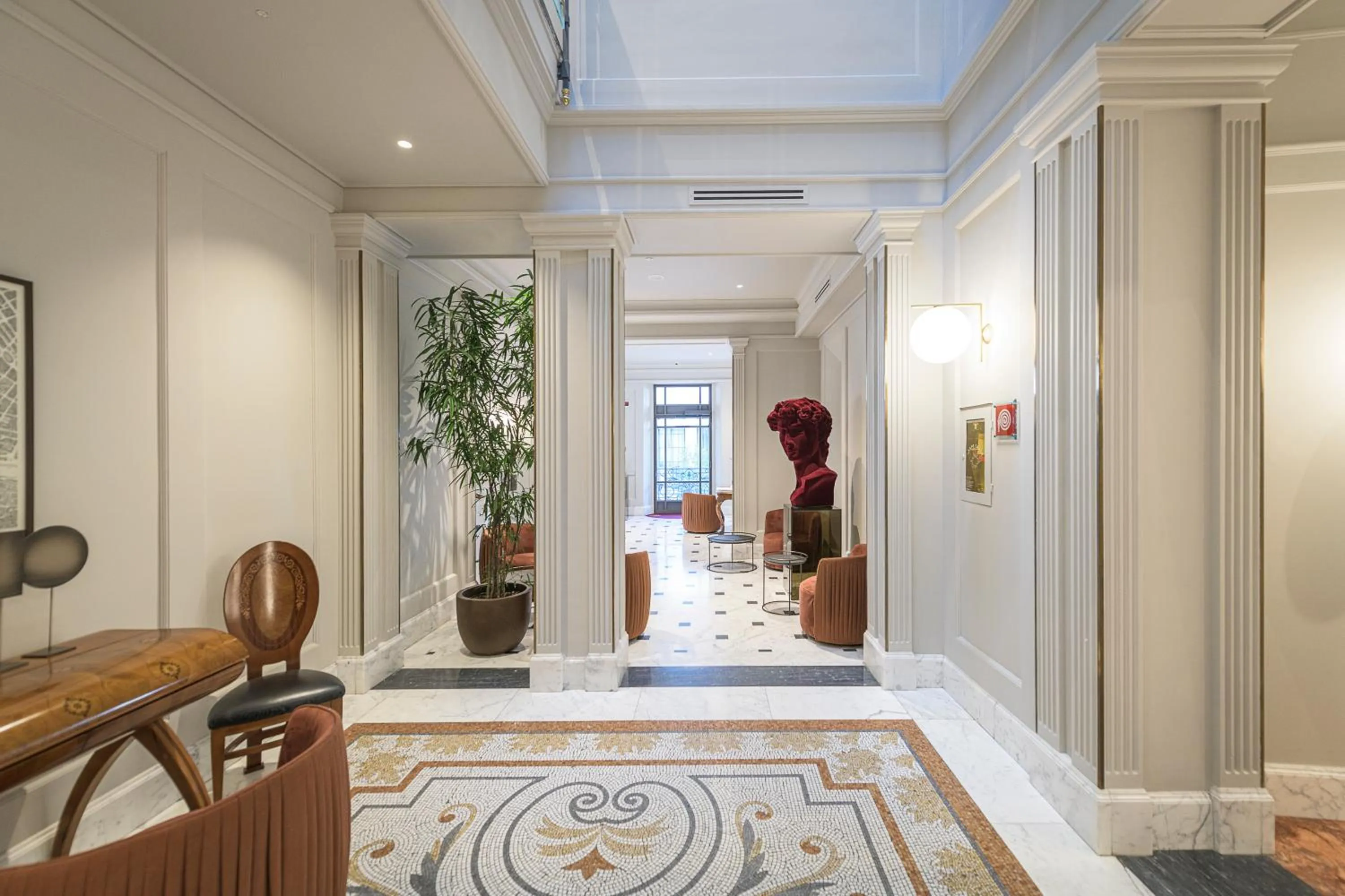 Lobby or reception in Palazzo Montebello