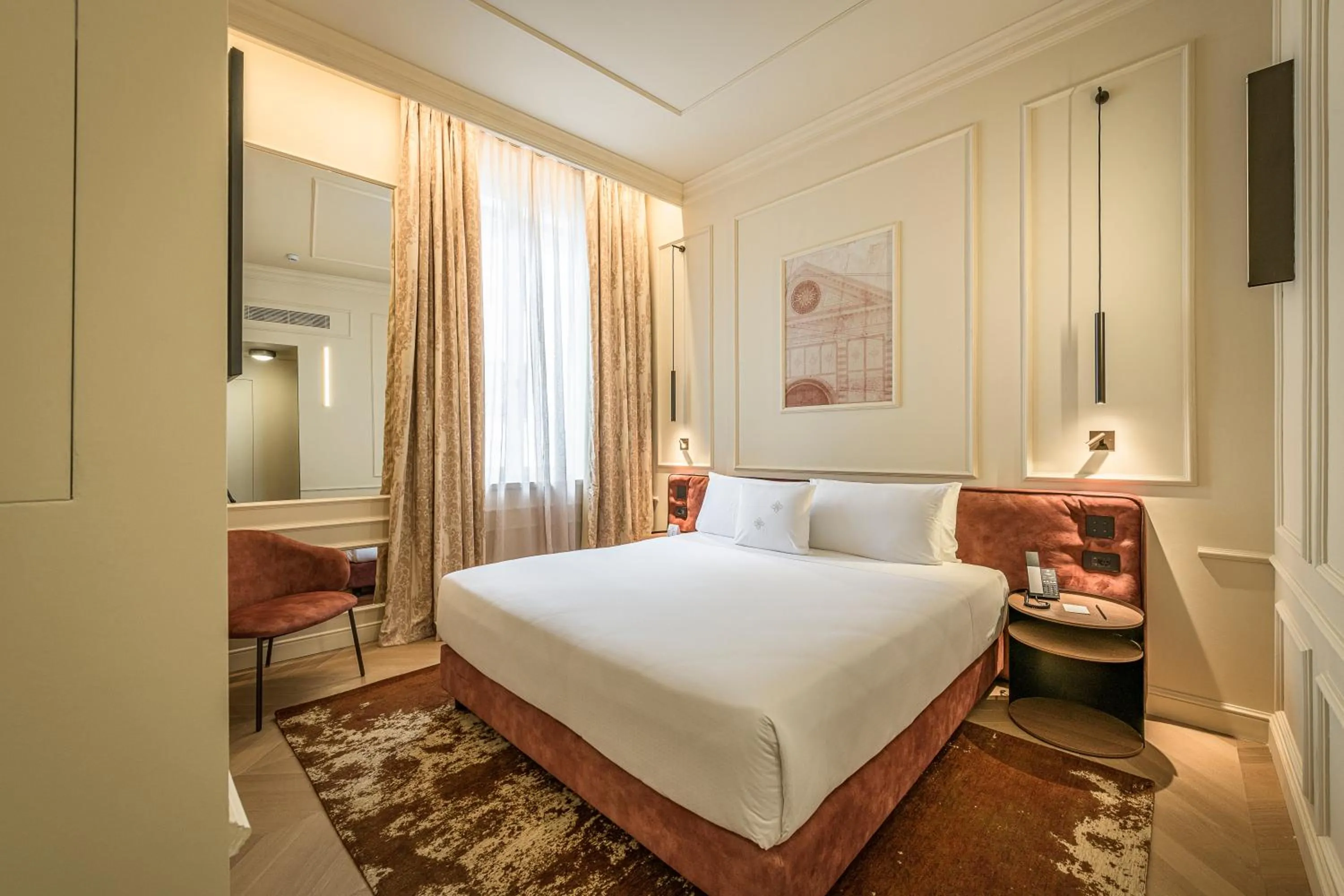 Bedroom, Bed in Palazzo Montebello