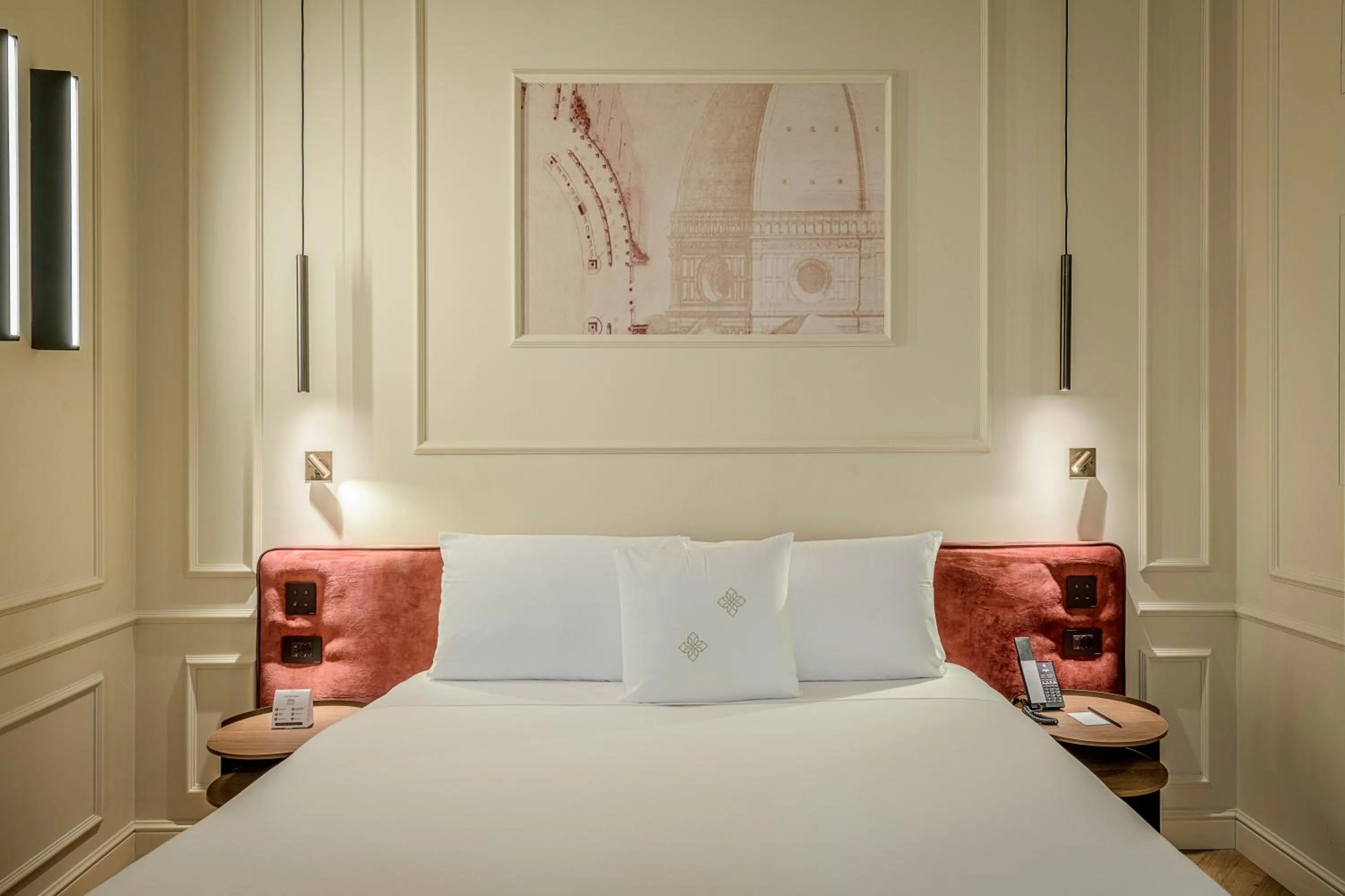 Bedroom, Bed in Palazzo Montebello