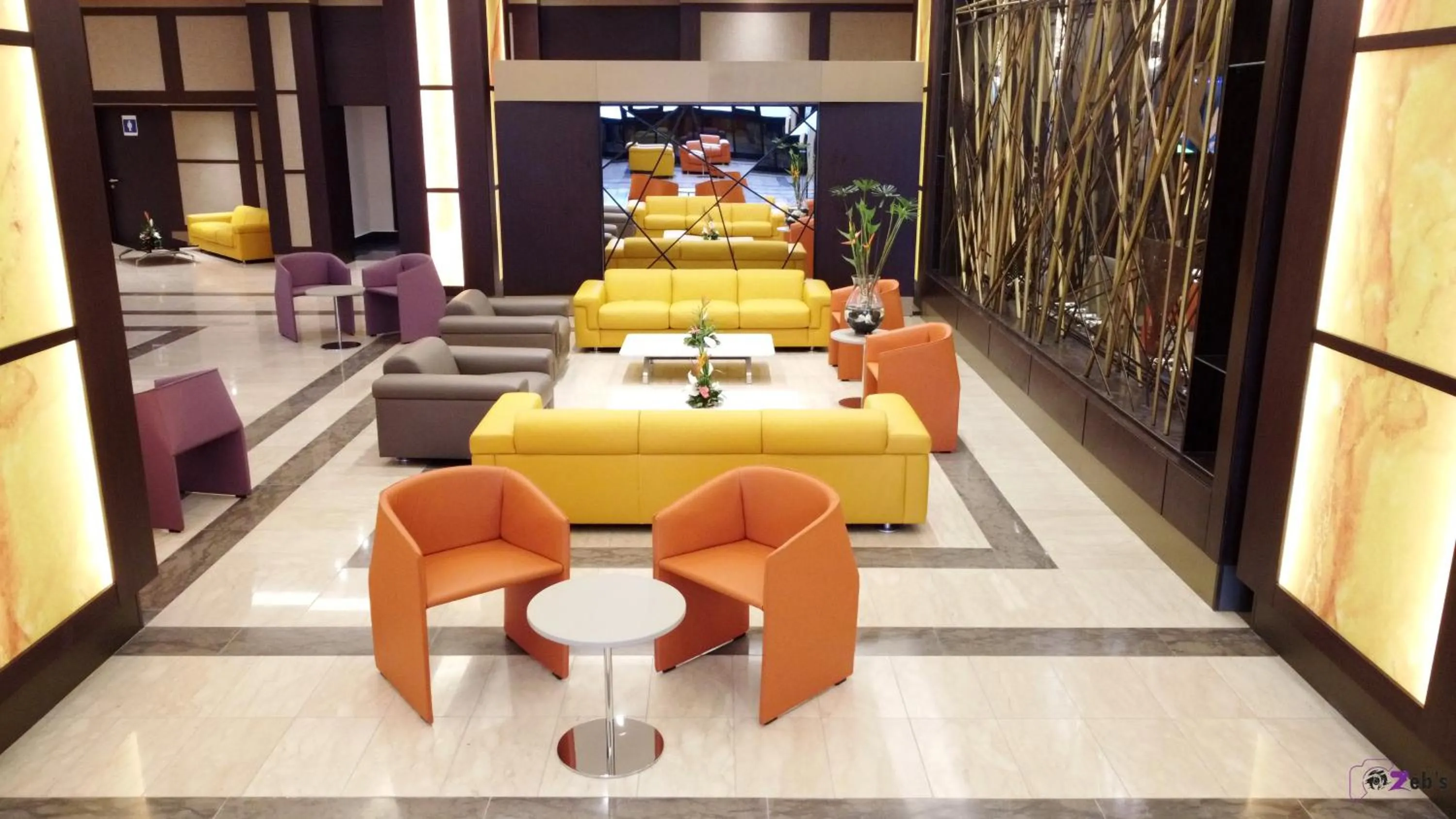 Seating area in Krystal Palace Douala