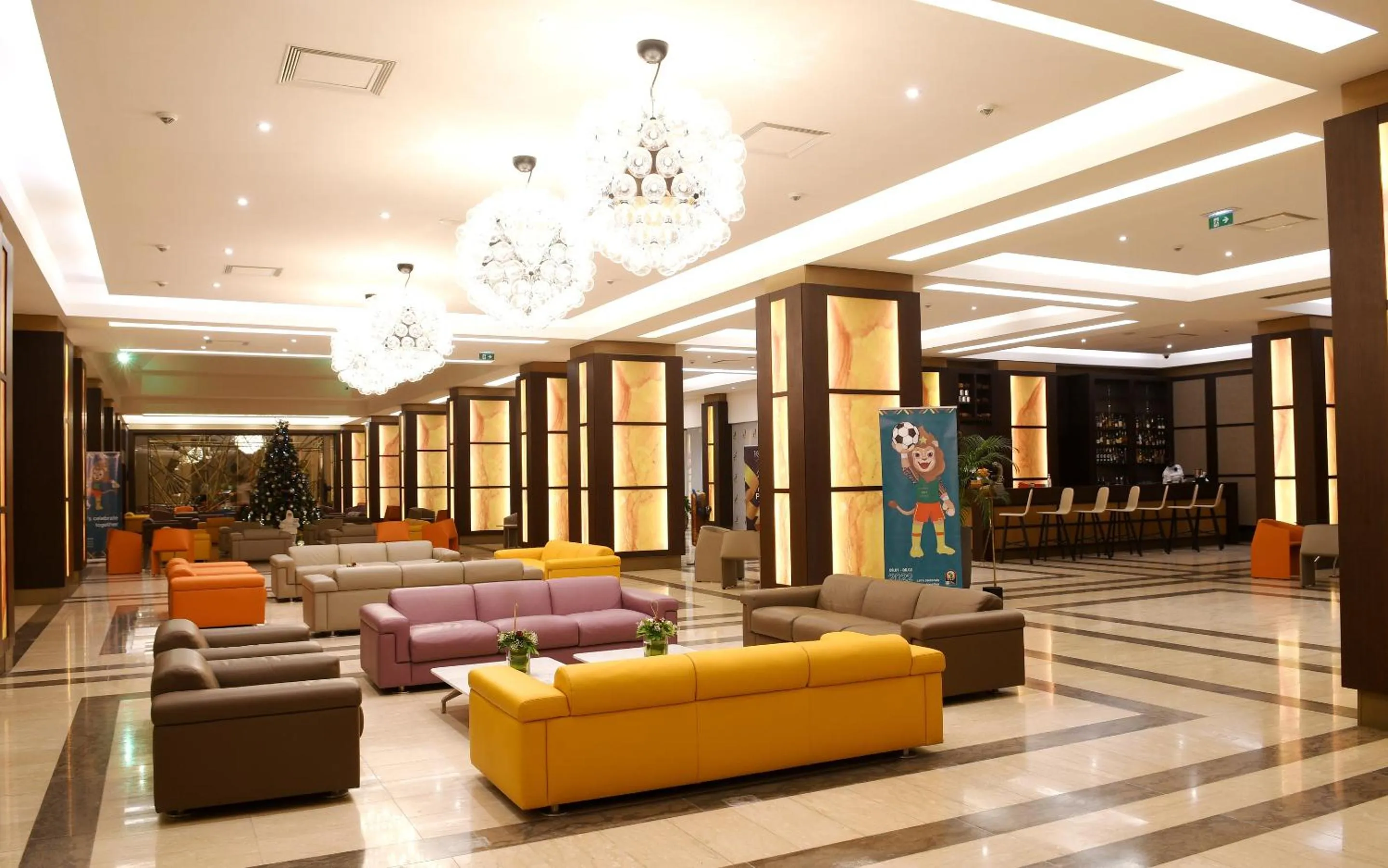 Lobby or reception in Krystal Palace Douala