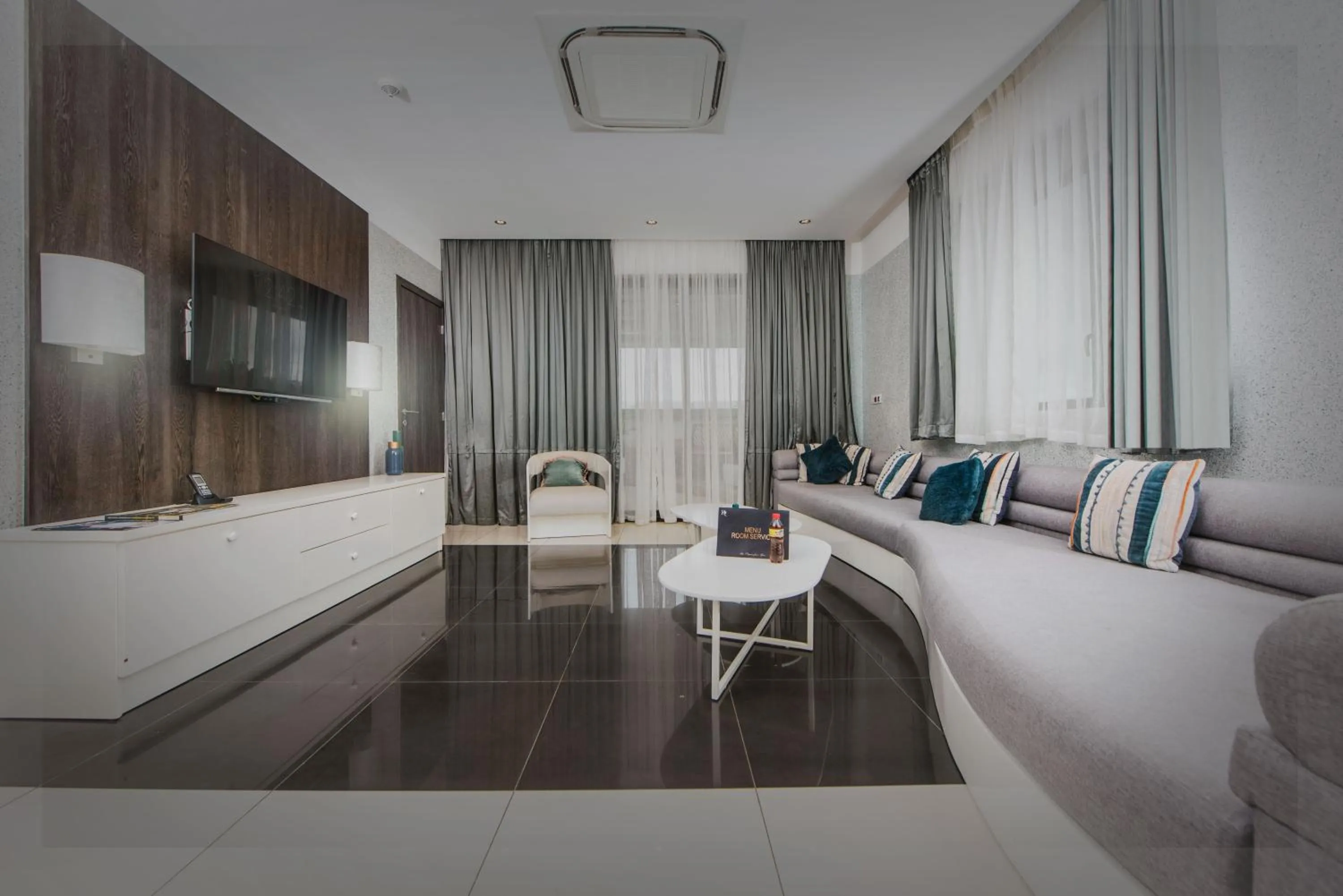 Living room in Krystal Palace Douala