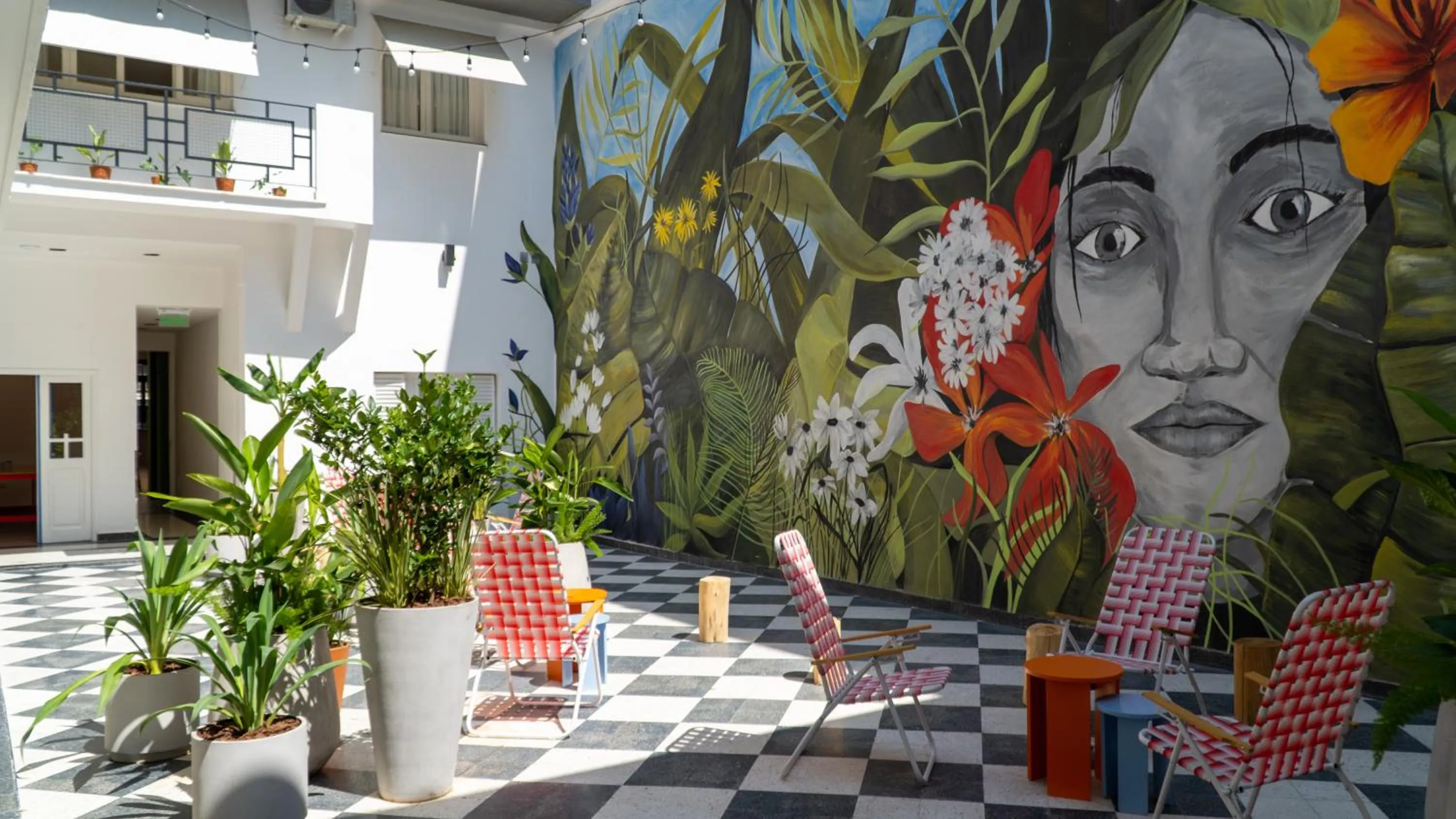 Patio in Selina Salta