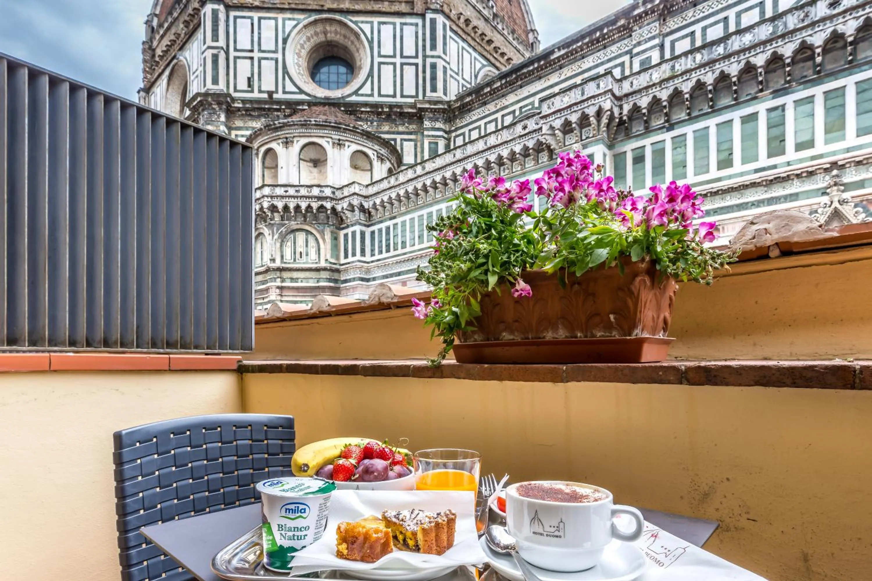 Balcony/Terrace in Hotel Duomo Firenze