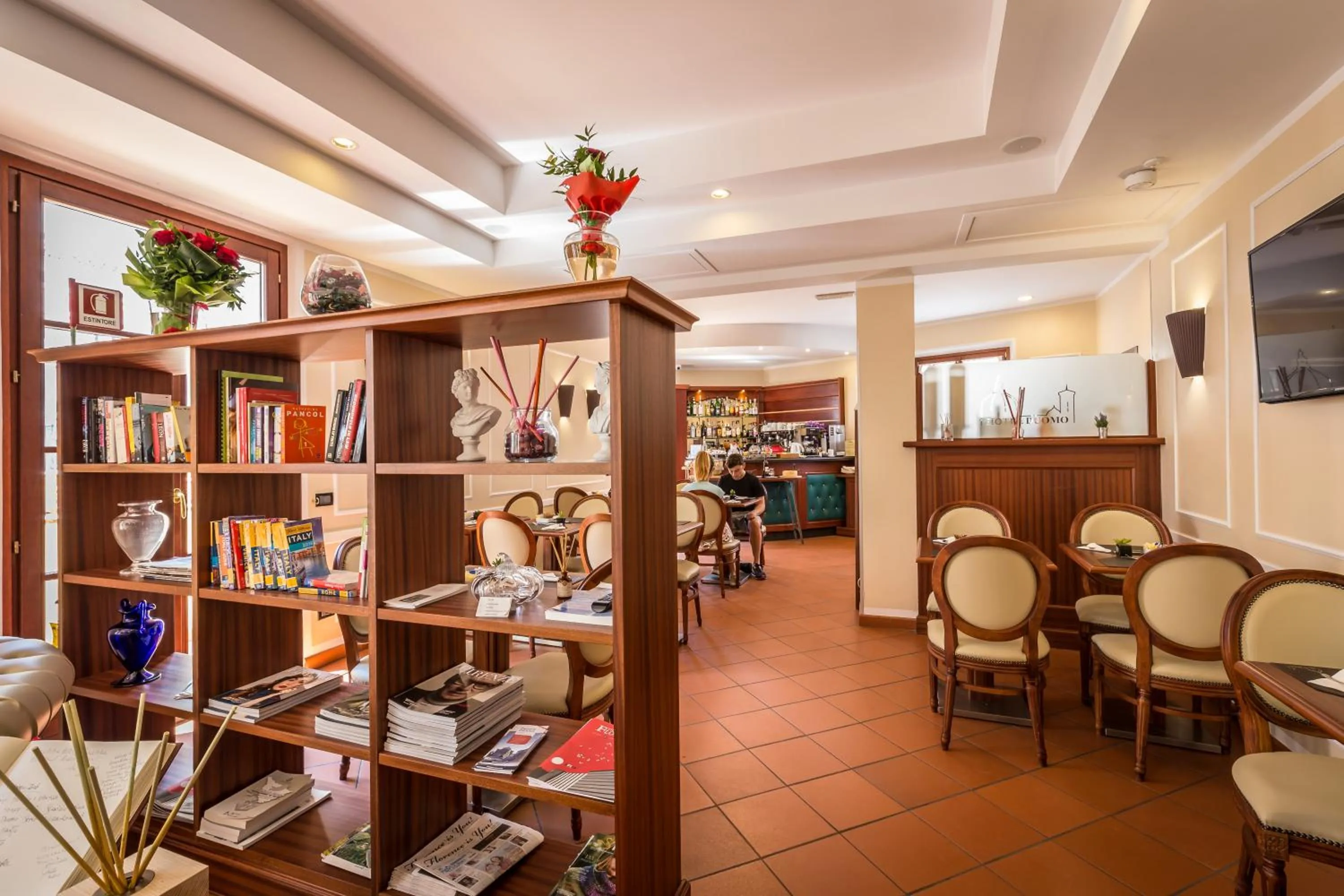 Lobby or reception in Hotel Duomo Firenze
