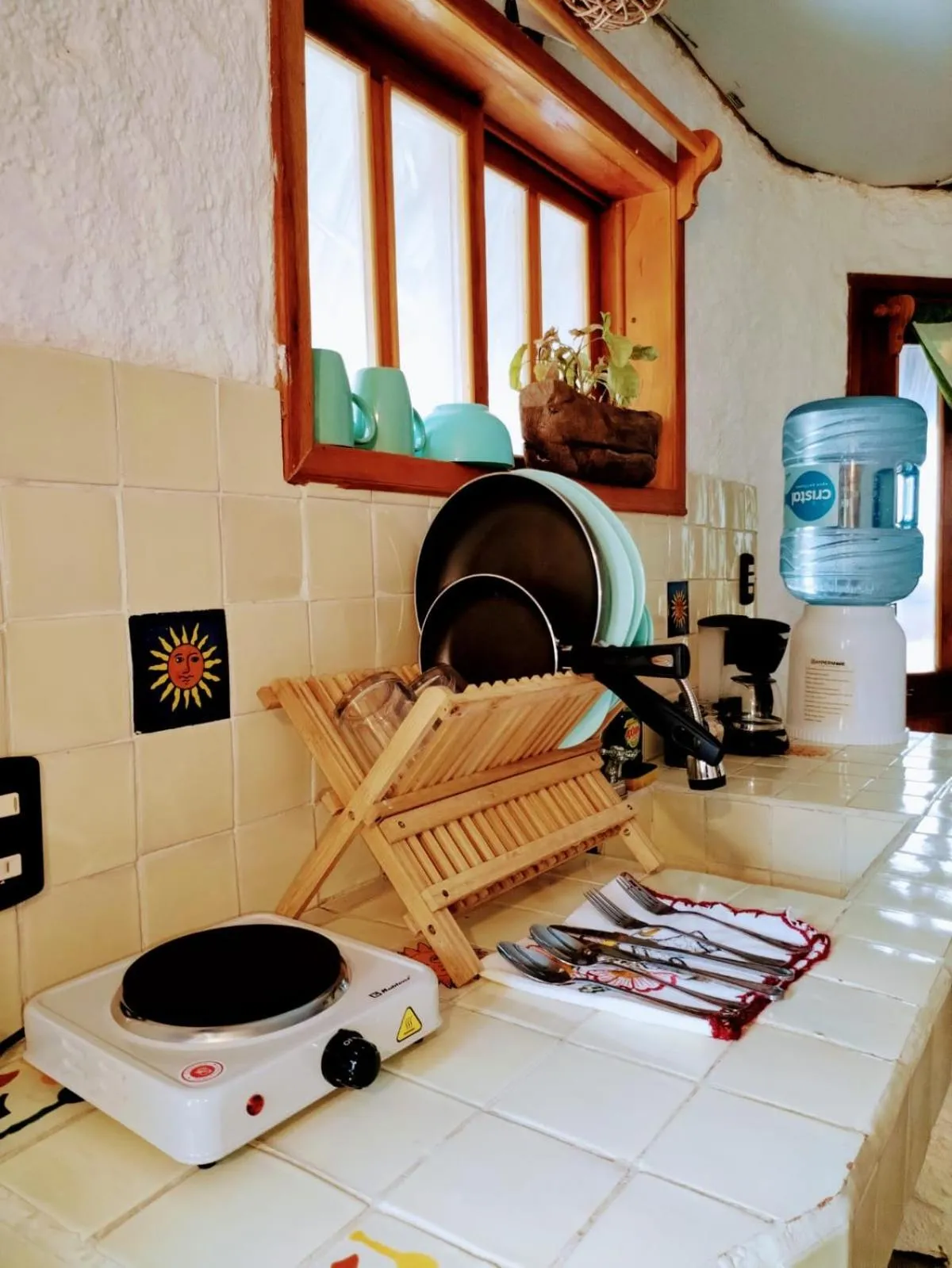 Kitchen or kitchenette in Arte Sano Hotel Only Adults - Near Beach