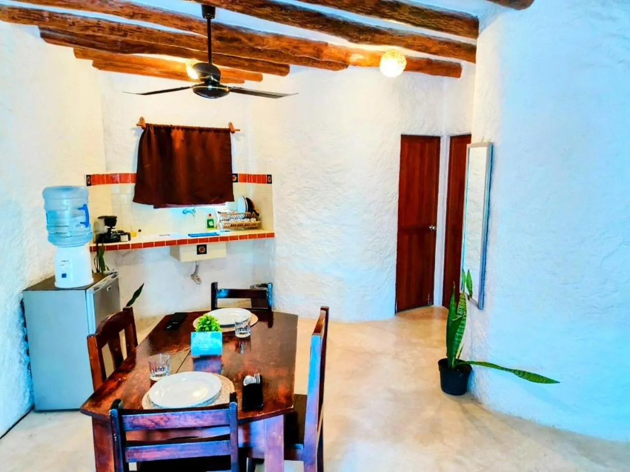Kitchen or kitchenette in Arte Sano Hotel Only Adults - Near Beach