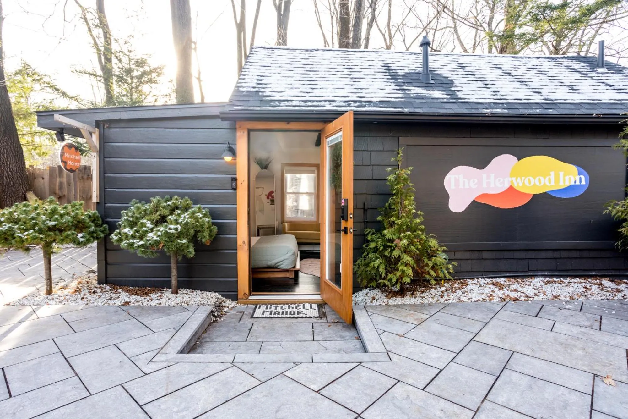 Patio in The Herwood Inn