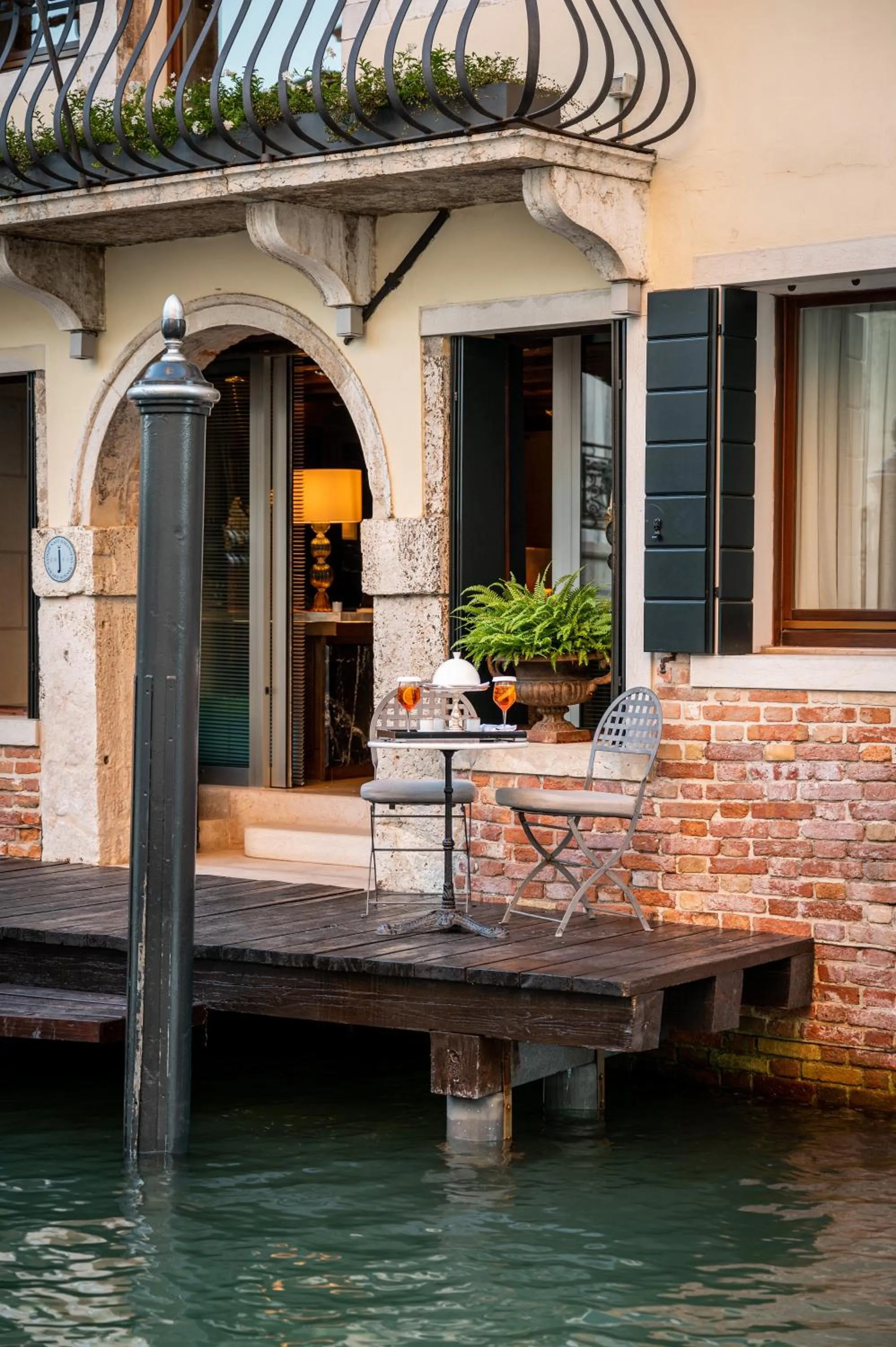 Facade/entrance in Ca Maria Adele