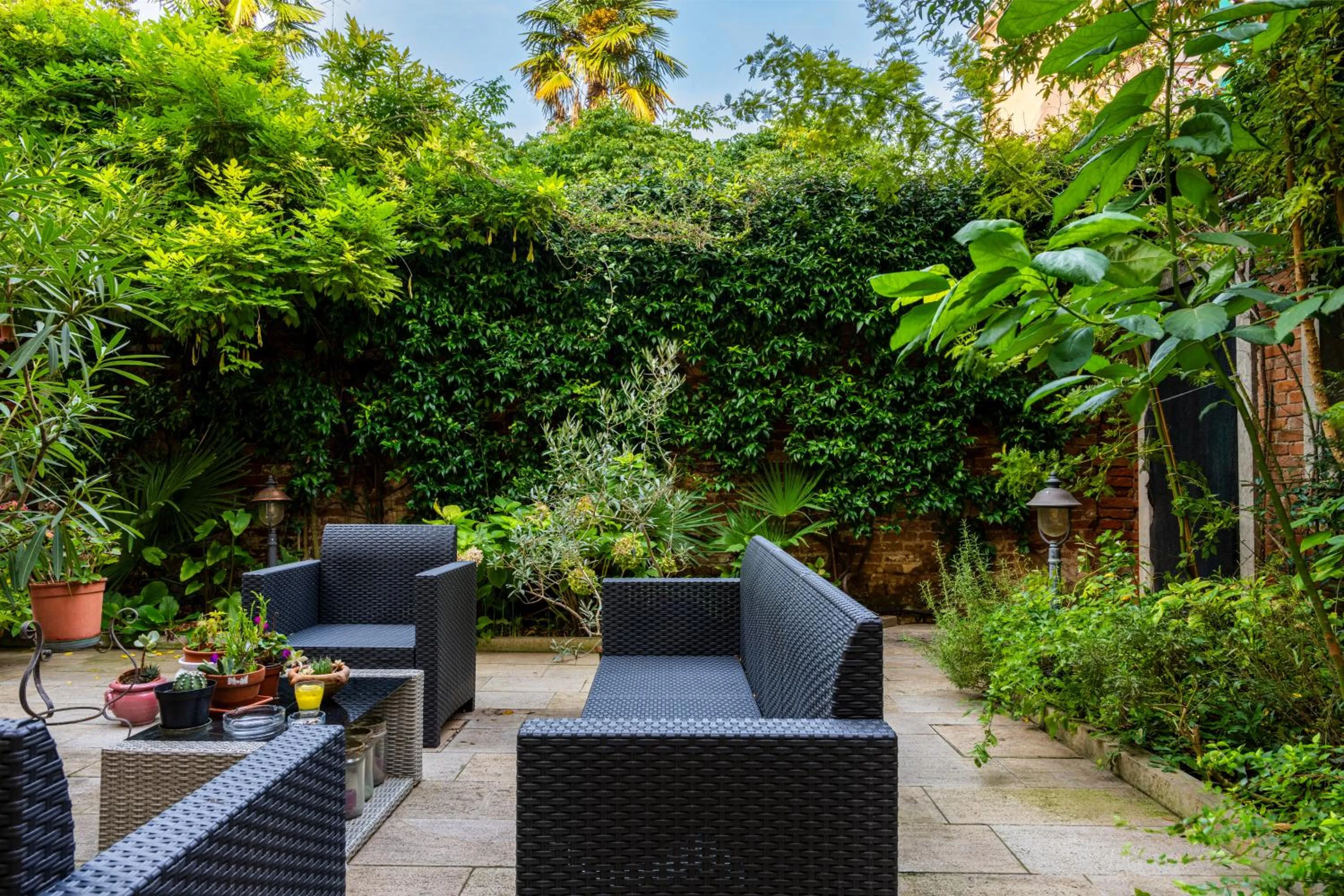 Garden view in Hotel Il Mercante di Venezia
