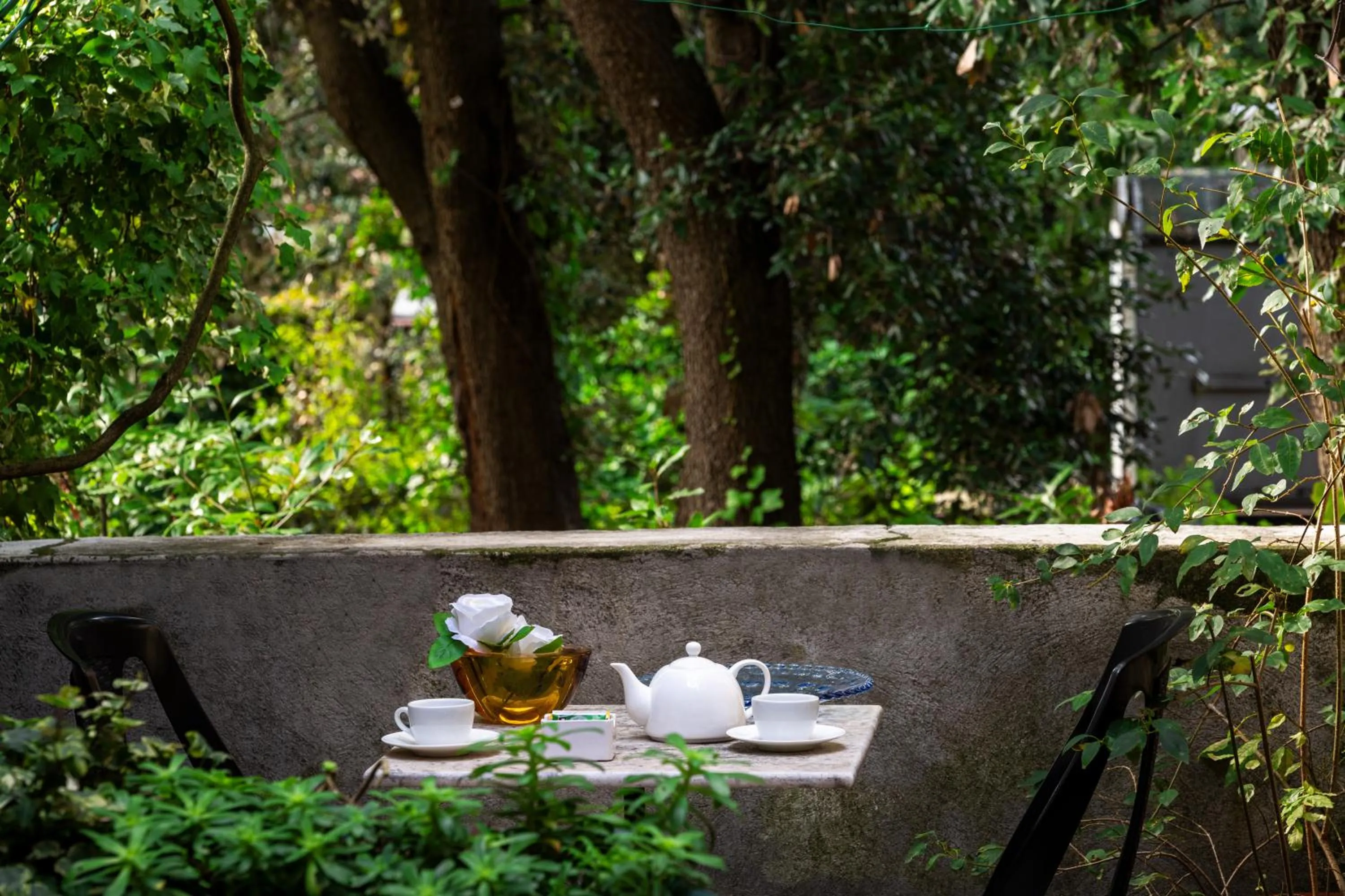Garden view in Hotel Il Mercante di Venezia
